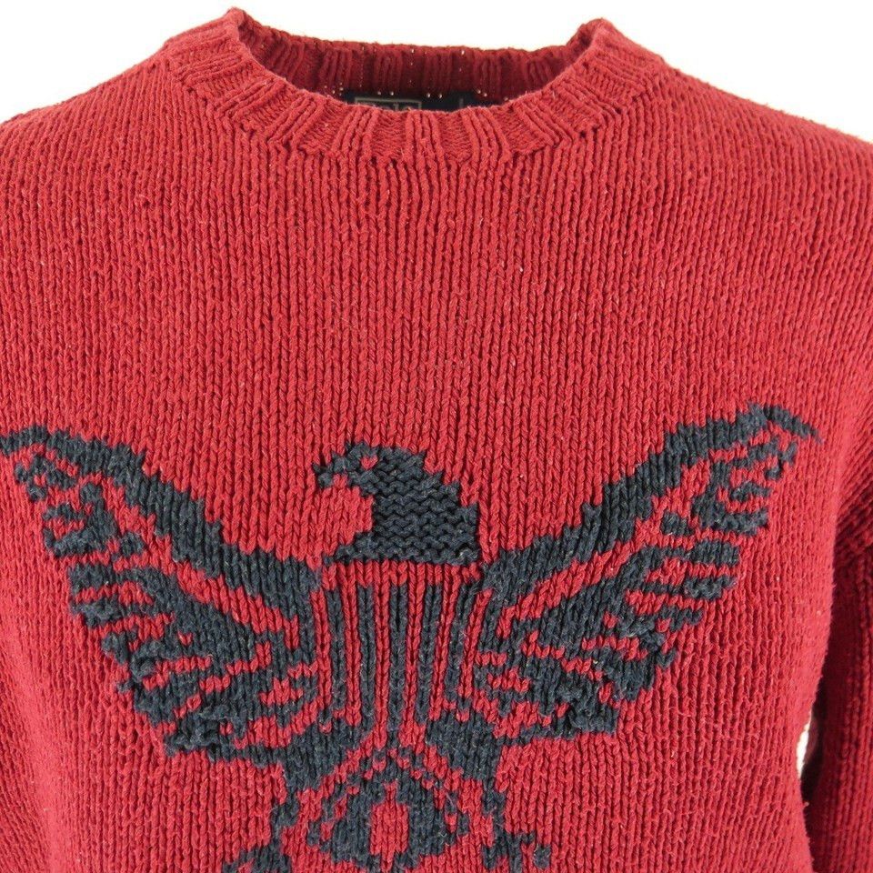 Polo Ralph Lauren Vintage Polo Ralph Lauren 02 Eagle Crest Knit. Size Xl Size US XL / EU 56 / 4 - 5 Thumbnail