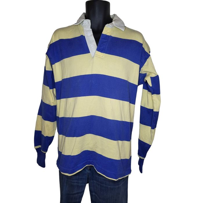 Lands End Vintage Lands End Rugby Jersey Polos Sz M Grailed