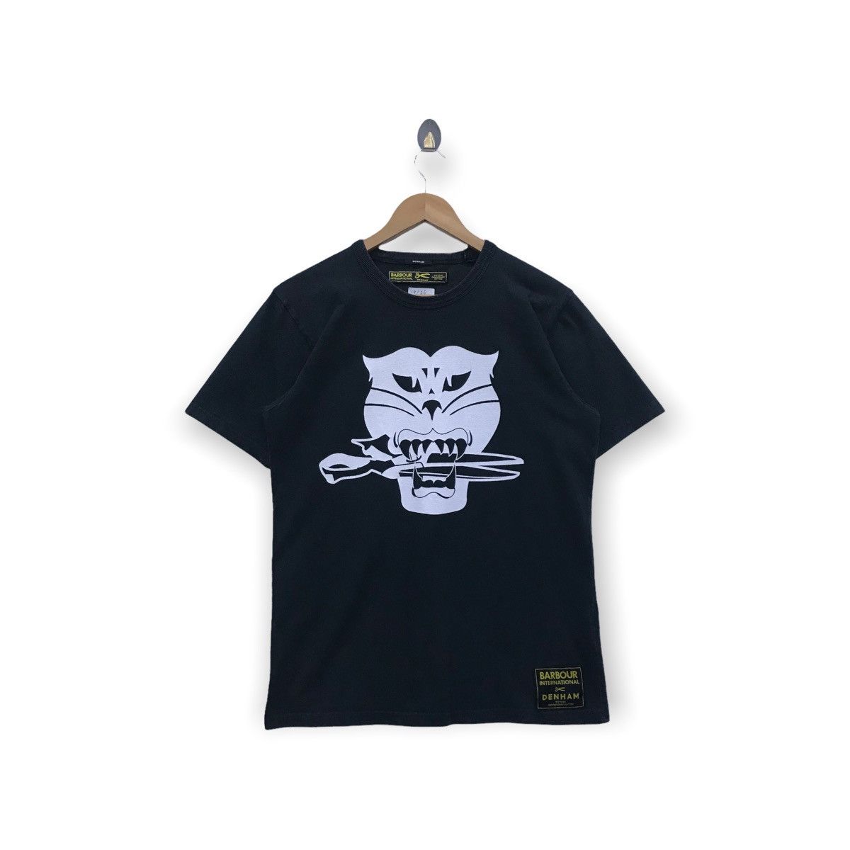 Barbour Denham Rare Denham X Barbour Cat T shirt Grailed