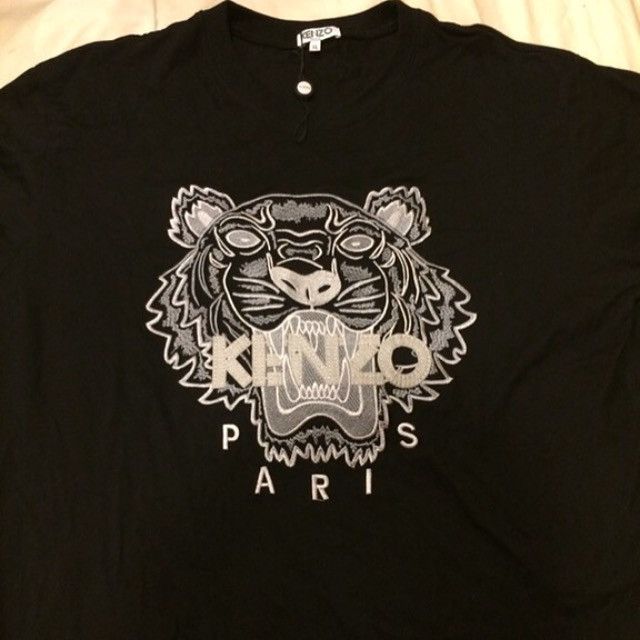 Kenzo kenzo lion tiger t-shirt | Grailed