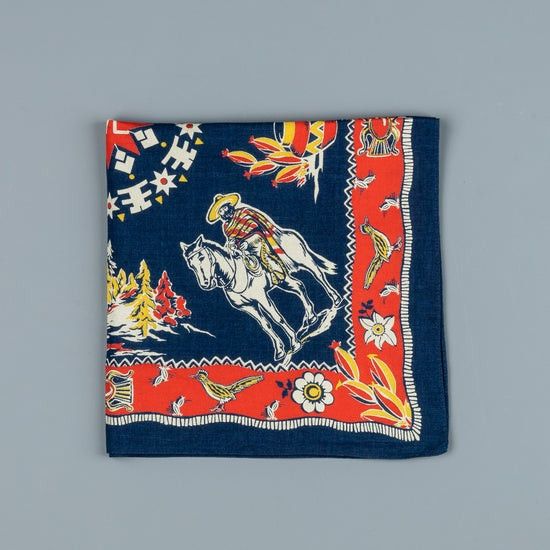 RRL Ralph Lauren PRINT BANDANNA Size ONE SIZE - 3 Thumbnail