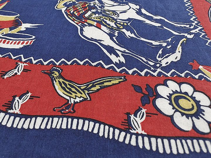 RRL Ralph Lauren PRINT BANDANNA Size ONE SIZE - 7 Thumbnail