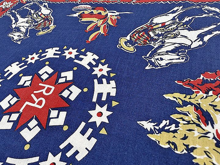 RRL Ralph Lauren PRINT BANDANNA Size ONE SIZE - 14 Thumbnail