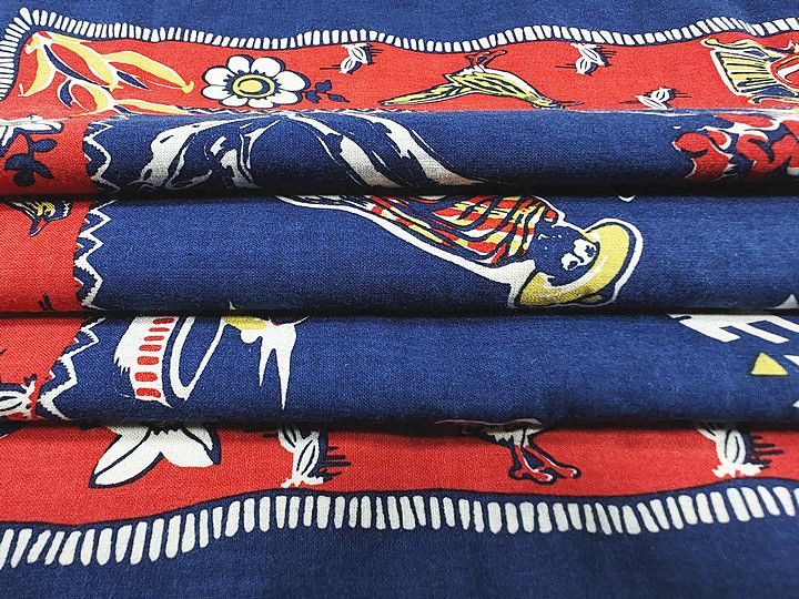 RRL Ralph Lauren PRINT BANDANNA Size ONE SIZE - 13 Thumbnail