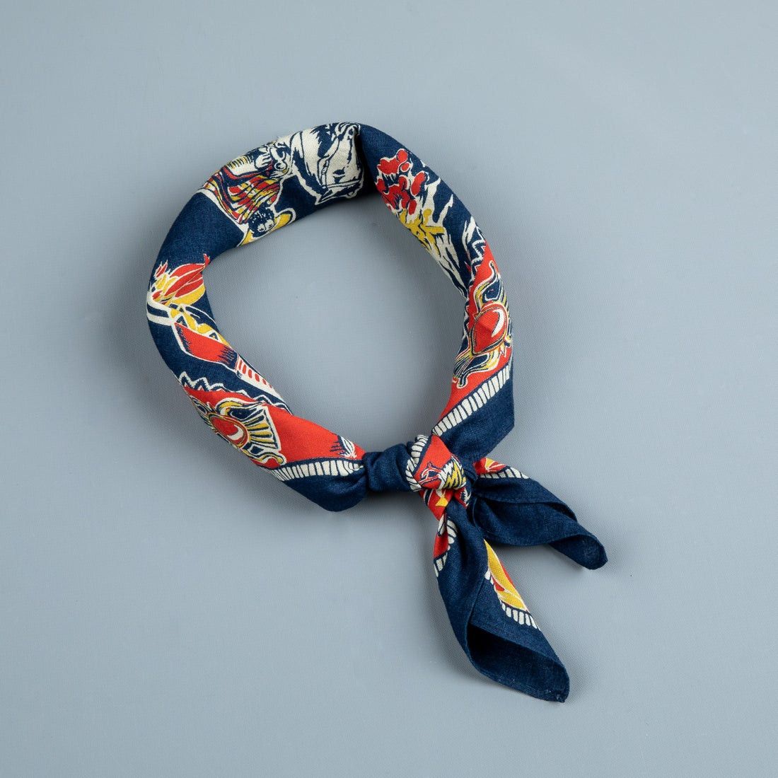 RRL Ralph Lauren PRINT BANDANNA Size ONE SIZE - 4 Thumbnail