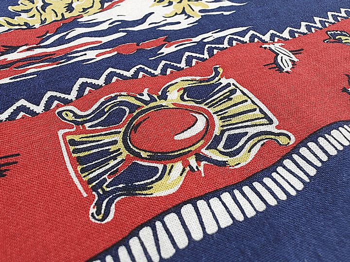 RRL Ralph Lauren PRINT BANDANNA Size ONE SIZE - 16 Thumbnail