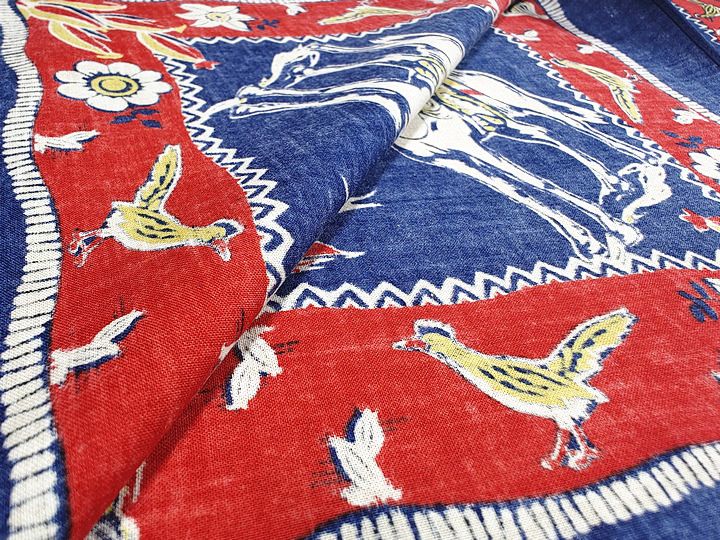 RRL Ralph Lauren PRINT BANDANNA Size ONE SIZE - 8 Thumbnail