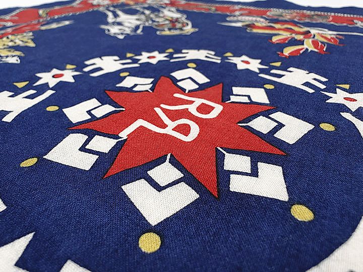RRL Ralph Lauren PRINT BANDANNA Size ONE SIZE - 6 Thumbnail