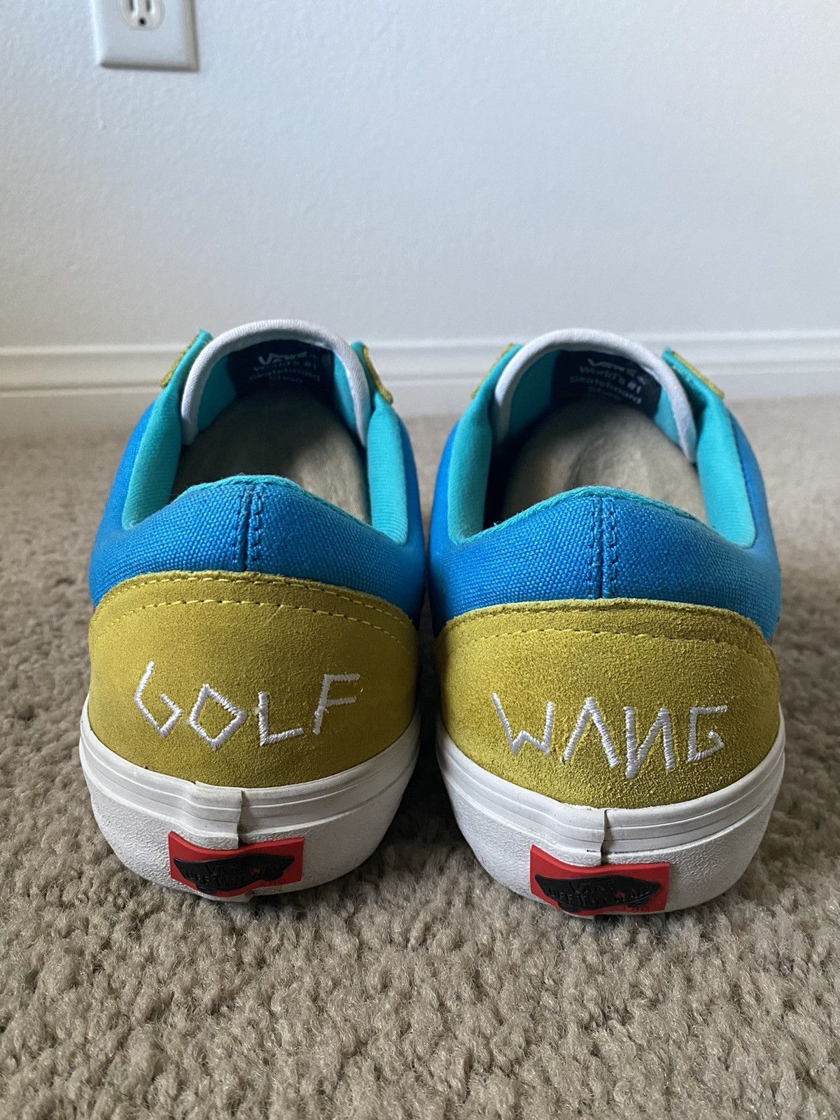 Golf wang 2024 vans yellow