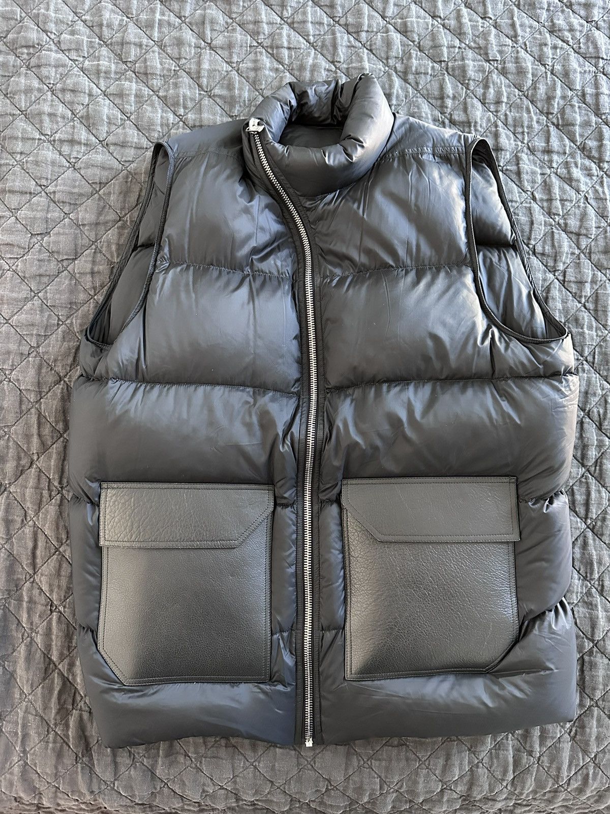 RICK OWENS goosedown puffer vest