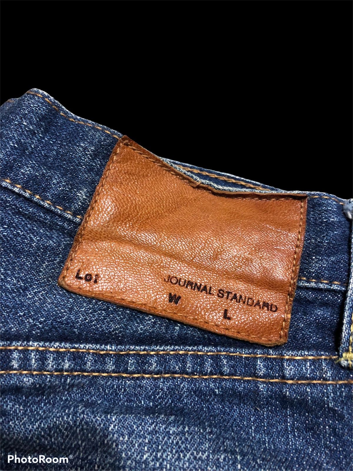 Journal Standard WASHED BLUE SELVEDGE DENIM BY JOURNAL STANDARD Size US 28 / EU 44 - 5 Thumbnail