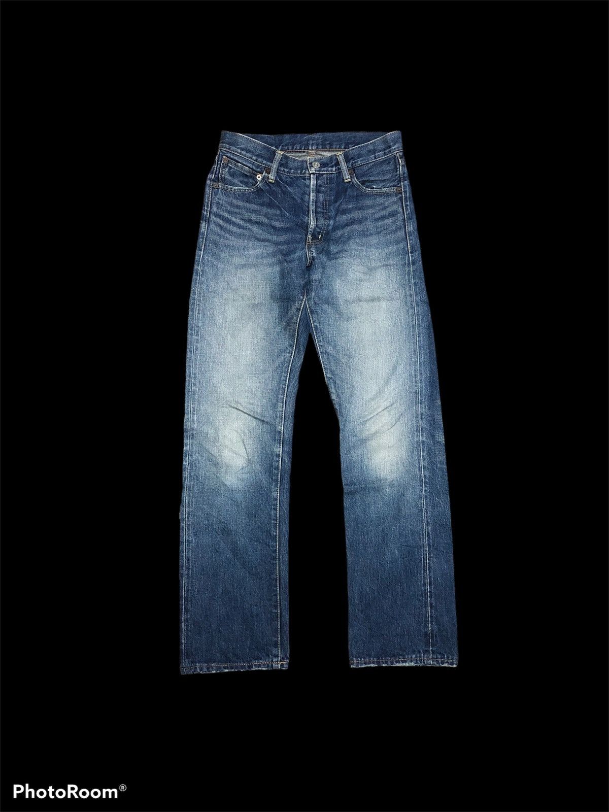 Journal Standard WASHED BLUE SELVEDGE DENIM BY JOURNAL STANDARD Size US 28 / EU 44 - 1 Thumbnail