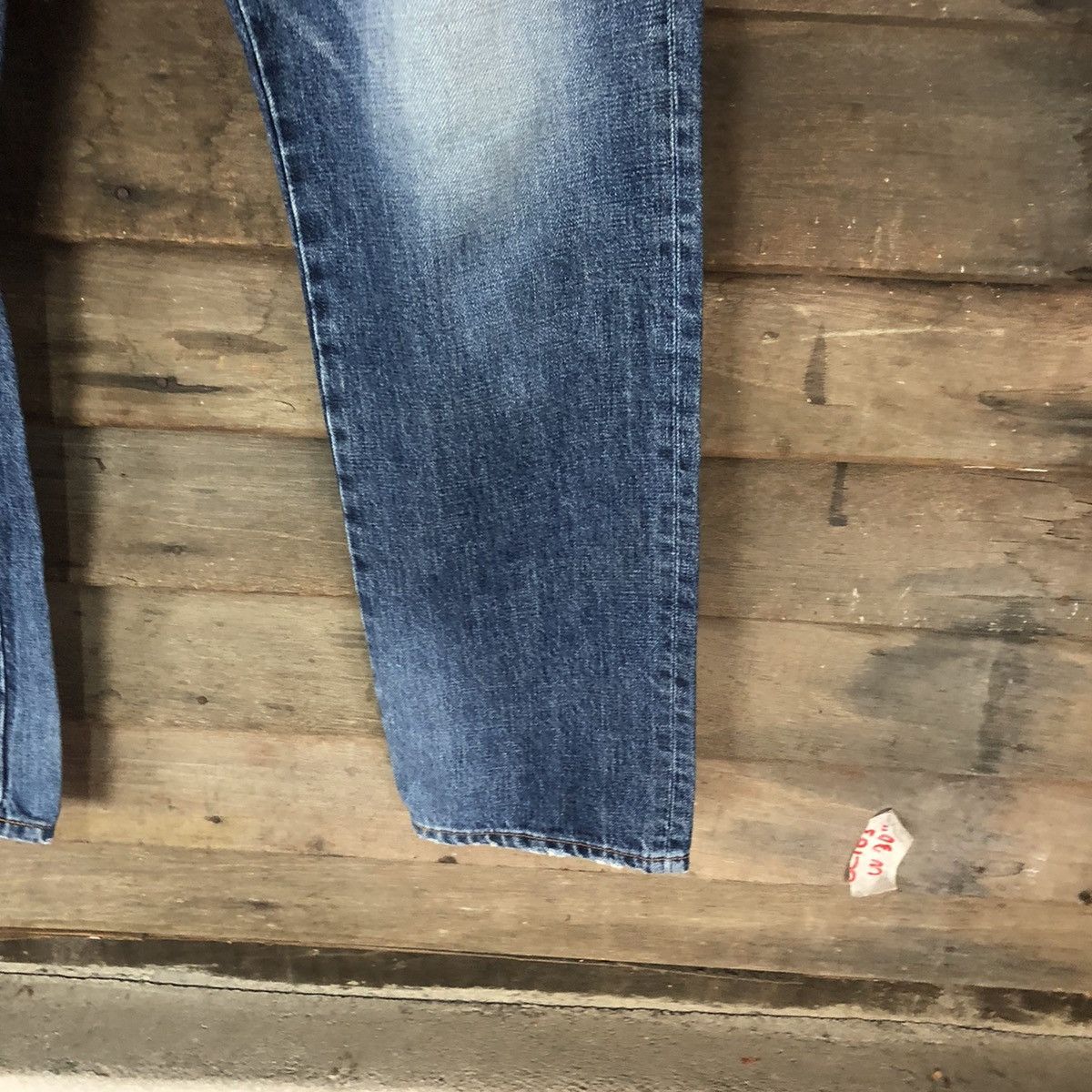 Marithe + Francois Girbaud Marithe Francois Girbaud Blue Distressed Denim Pants #5103 Size US 30 / EU 46 - 9 Thumbnail