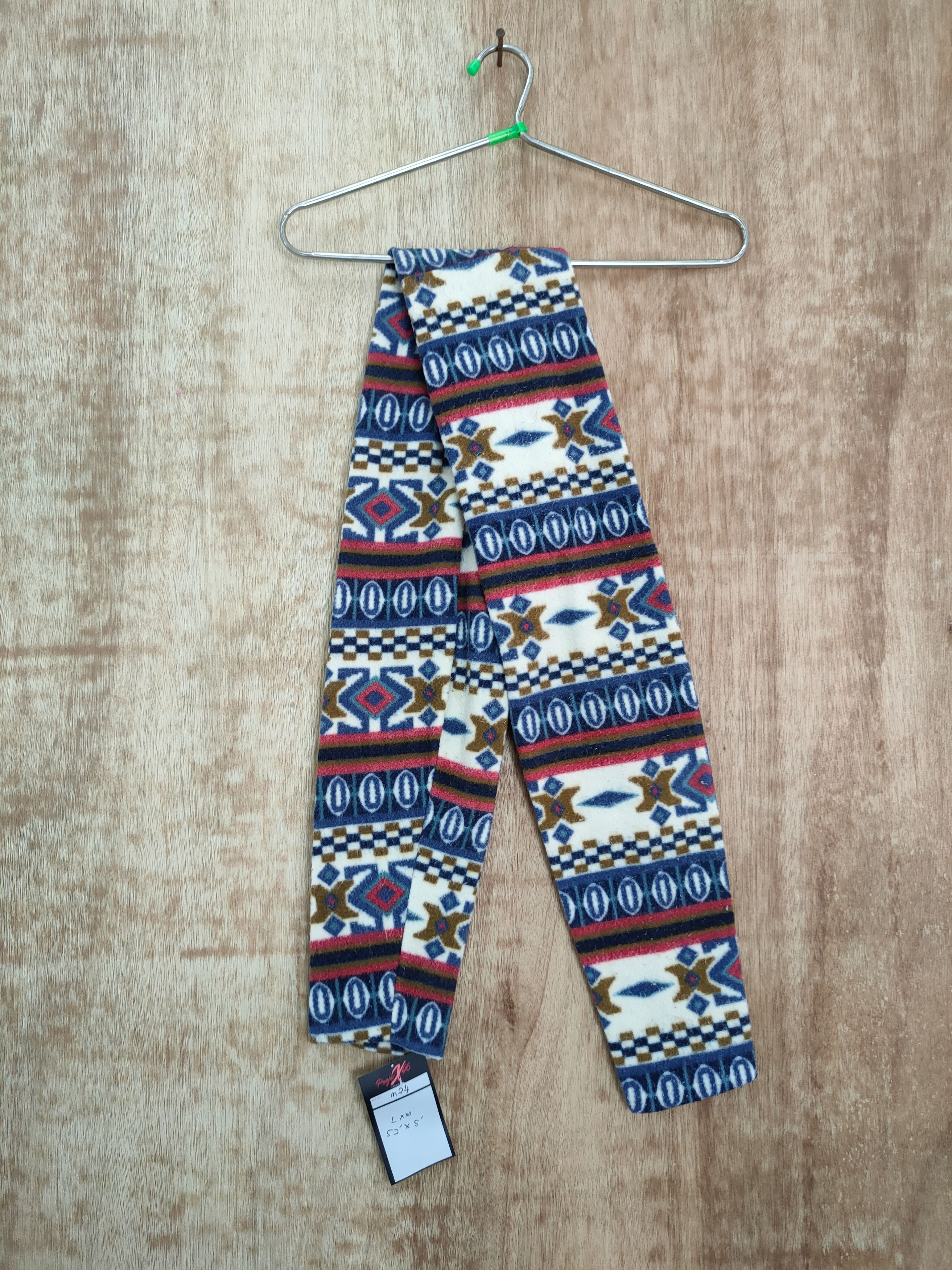 Japanese Brand navajo stail design muffler scarves #m24 Size ONE SIZE - 1 Thumbnail