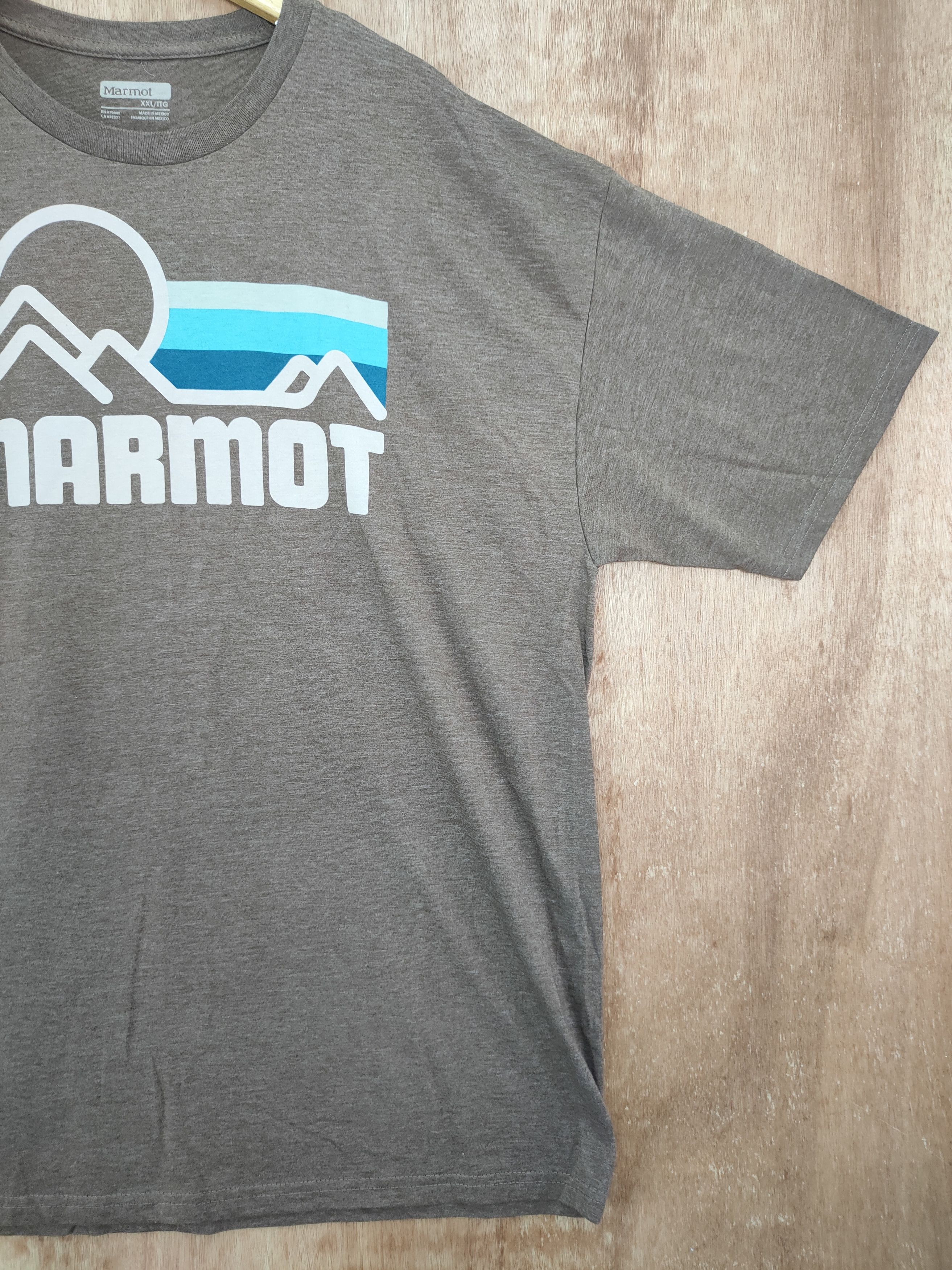 Marmot DL Marmot big logo tee #994 Size US XXL / EU 58 / 5 - 3 Thumbnail