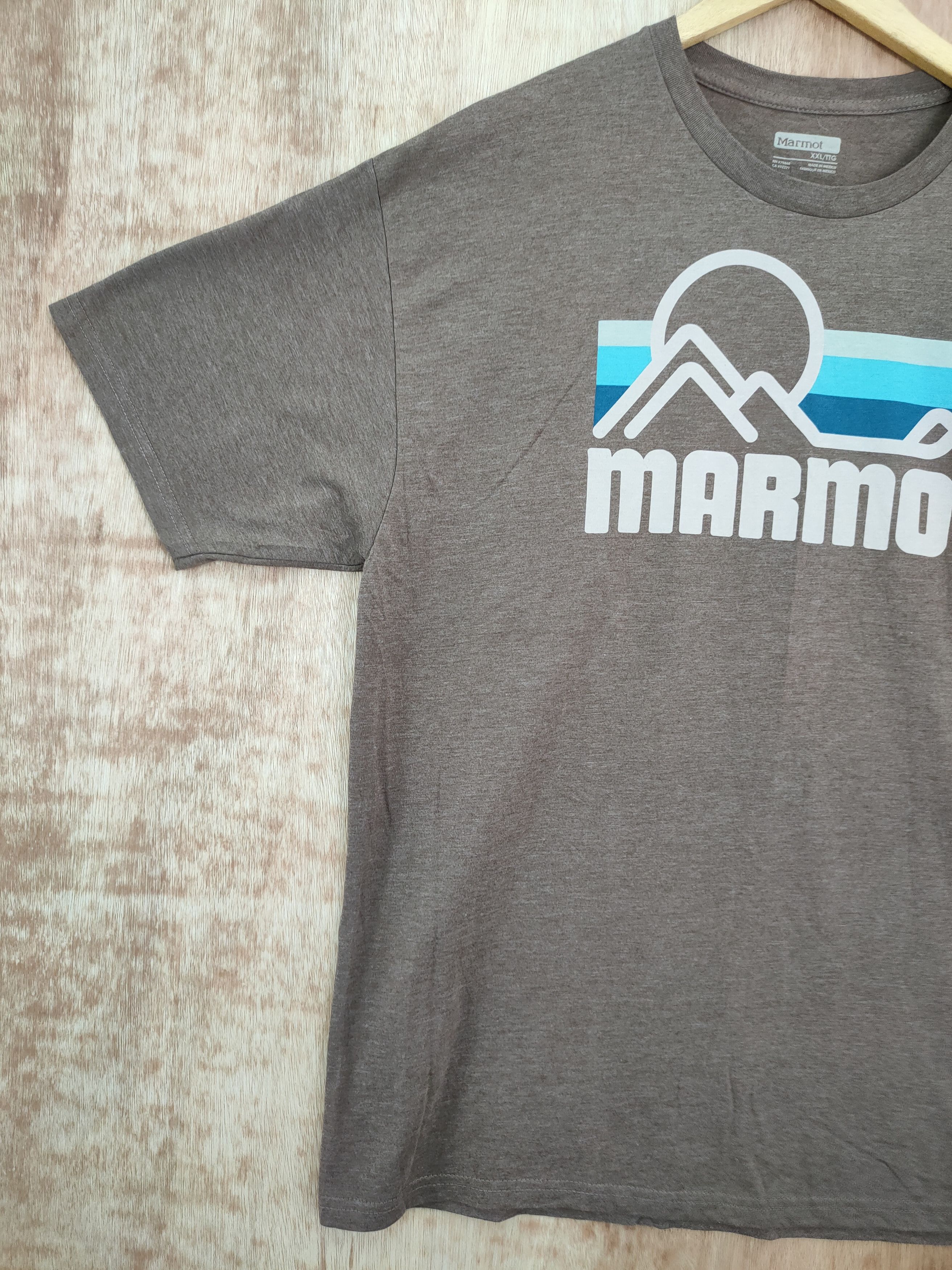 Marmot DL Marmot big logo tee #994 Size US XXL / EU 58 / 5 - 2 Thumbnail