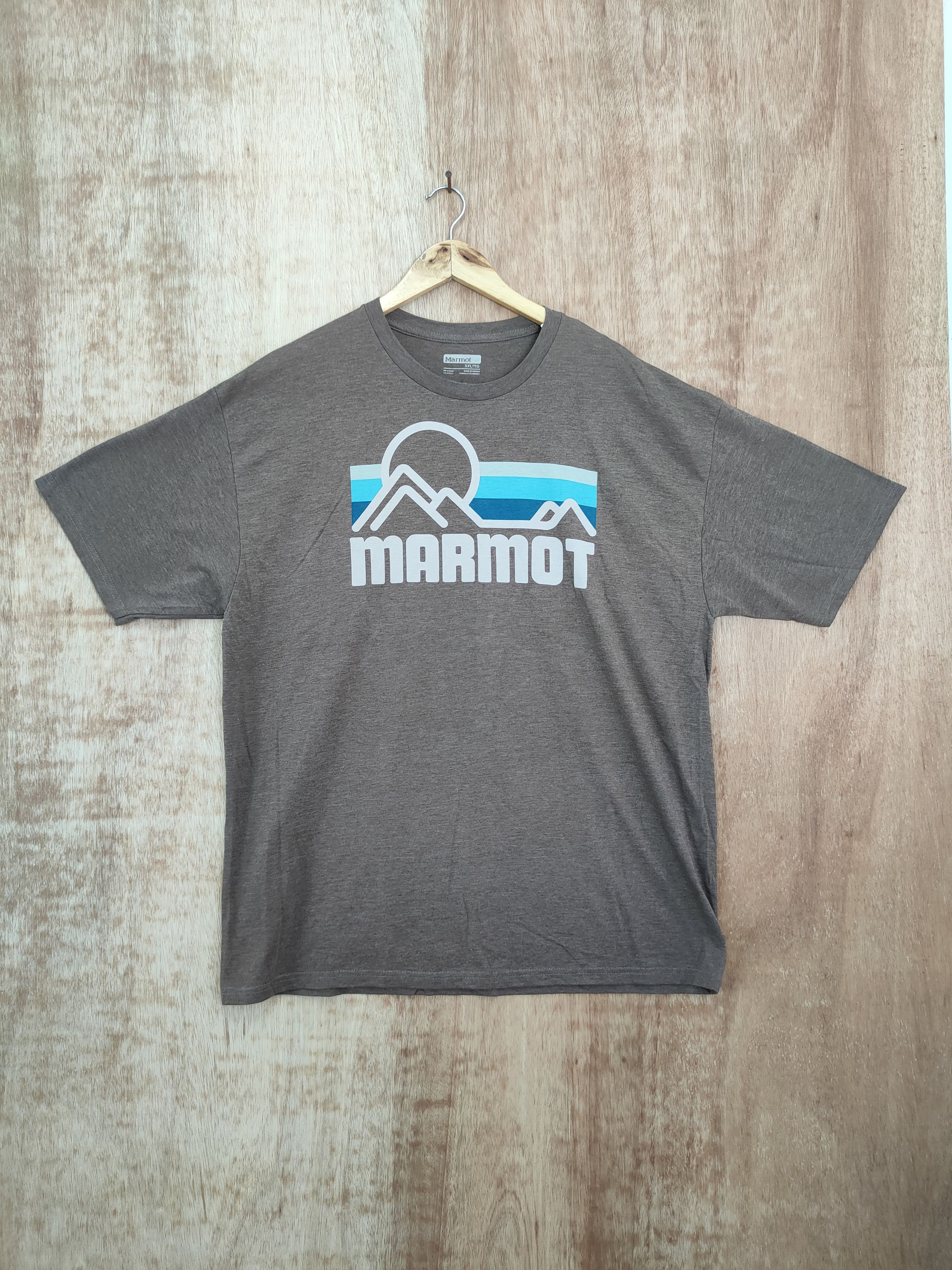 Marmot DL Marmot big logo tee #994 Size US XXL / EU 58 / 5 - 1 Thumbnail