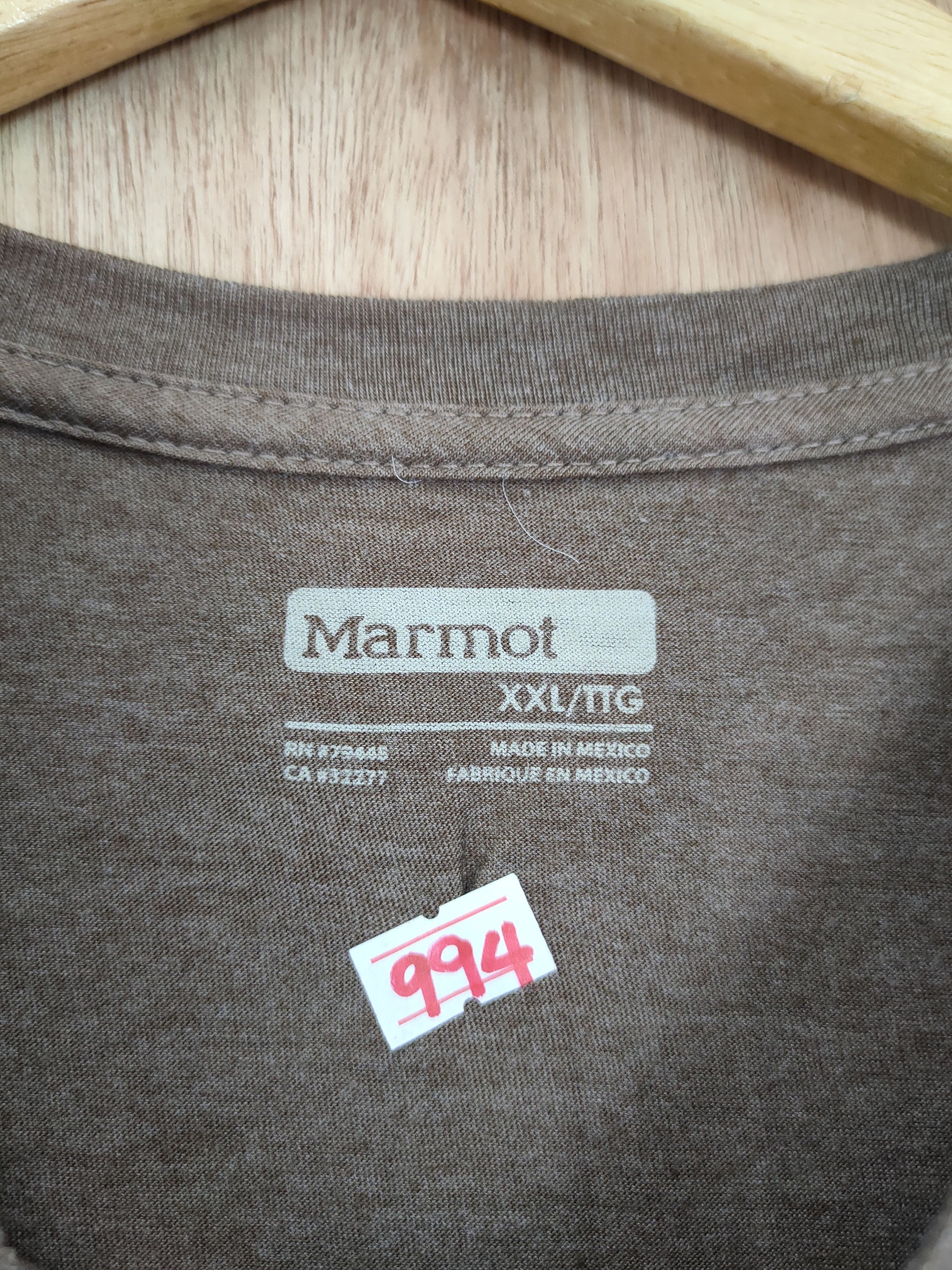 Marmot DL Marmot big logo tee #994 Size US XXL / EU 58 / 5 - 5 Thumbnail