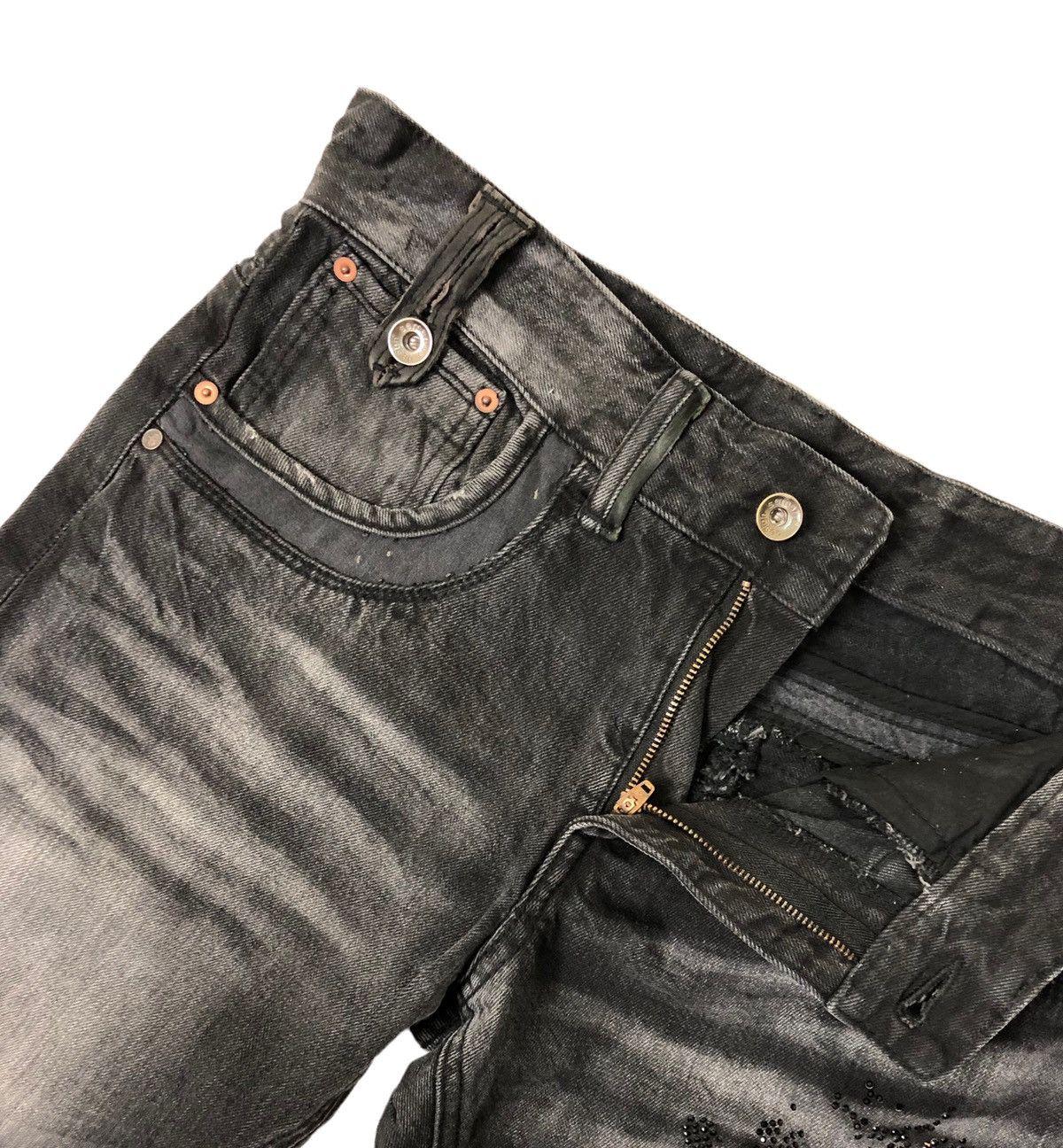 Japanese Brand Japanese Semantic Design x Disney Mickey Mouse Denim Jeans Size US 31 - 7 Thumbnail