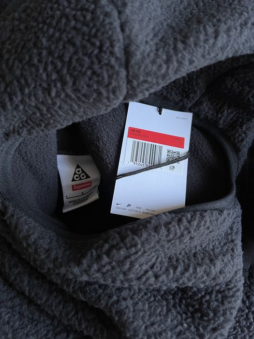 Supreme Supreme Nike ACG Fleece Pullover in Black | Grailed