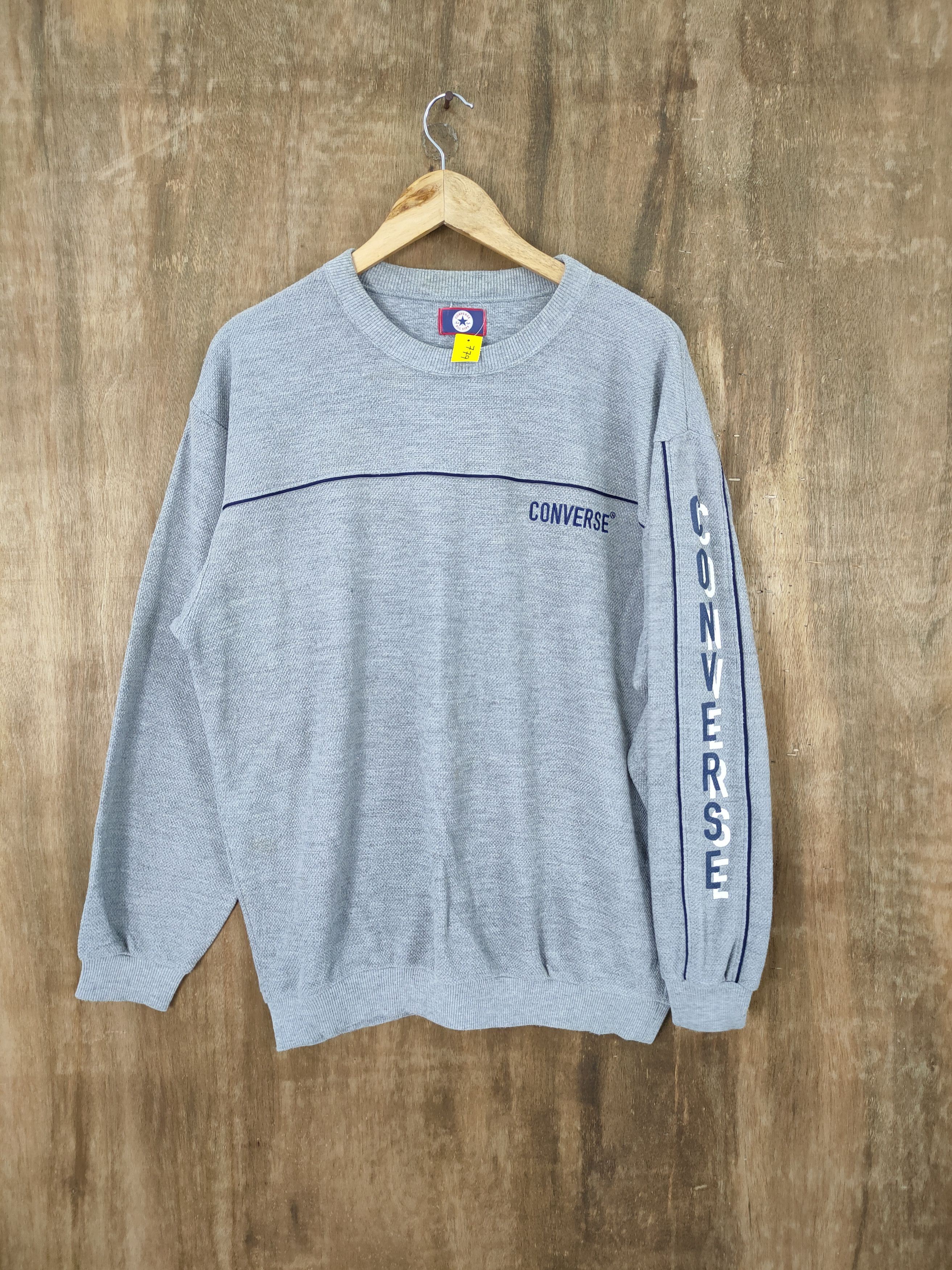 DLL Converse sweatshirt vintage grey color #779