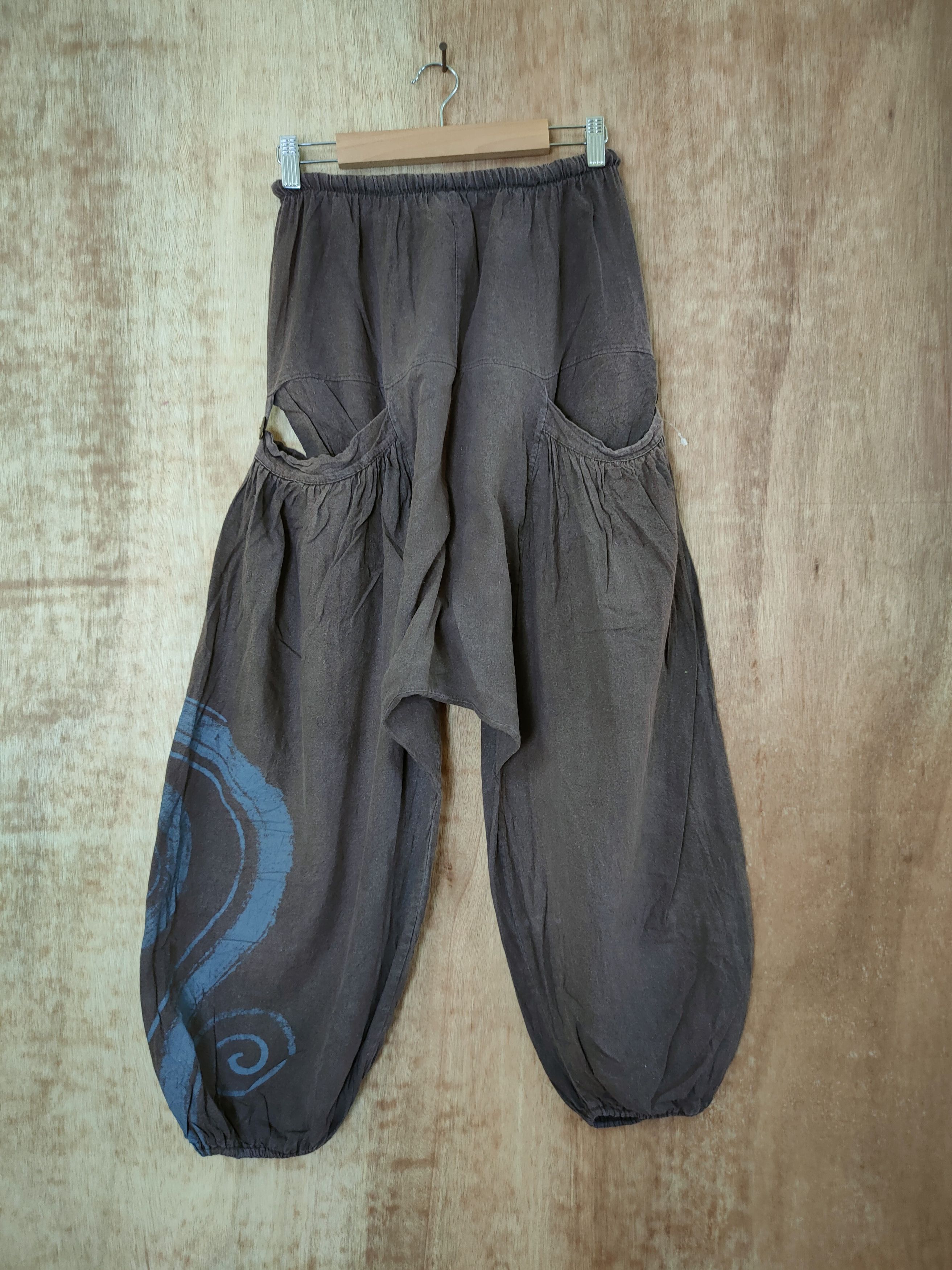 Japanese Brand DLL Vintage jogger art thin pants #46-329 Size US 27 - 6 Thumbnail