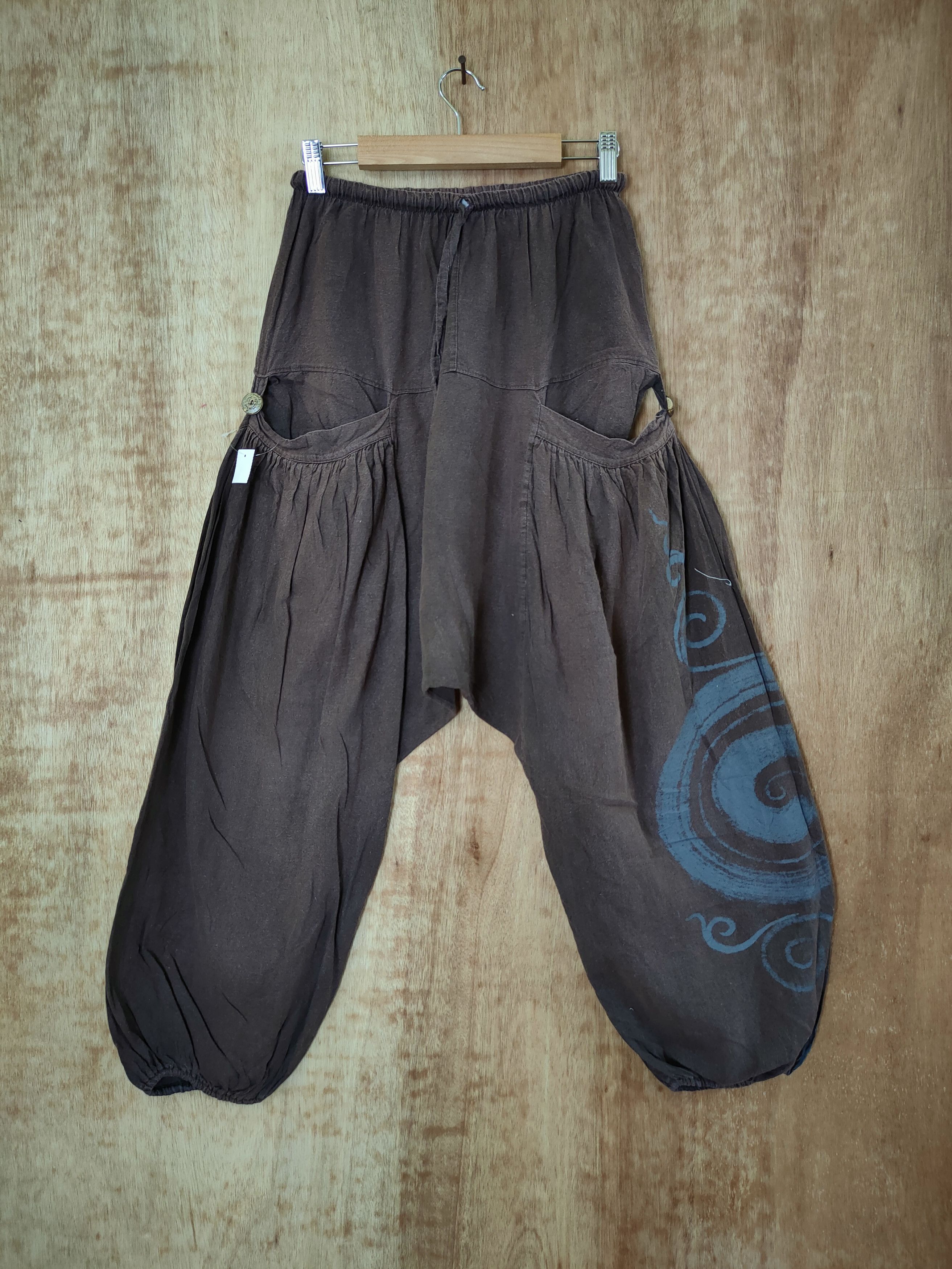 Japanese Brand DLL Vintage jogger art thin pants #46-329 Size US 27 - 1 Thumbnail