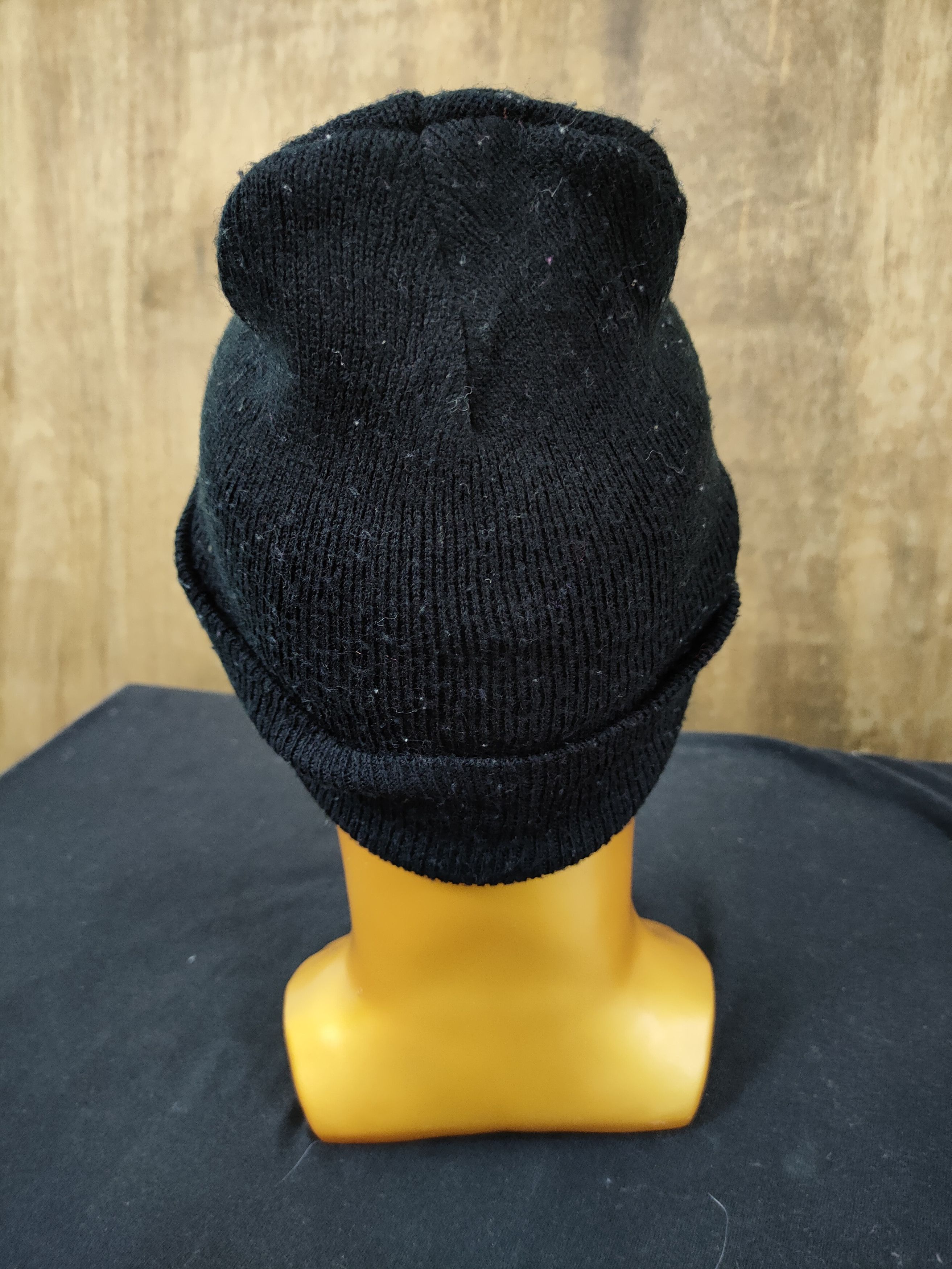Nike × Vintage Nike Black vintage big logo beanie hat snow cap #013 Size ONE SIZE - 3 Thumbnail