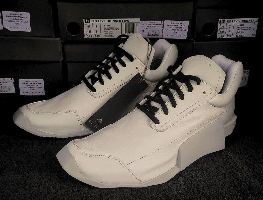 Adidas × Rick Owens RICK OWENS X ADIDAS LEVEL LOW - NEW IN BOX Size US 7.5 / EU 40-41 - 1 Thumbnail