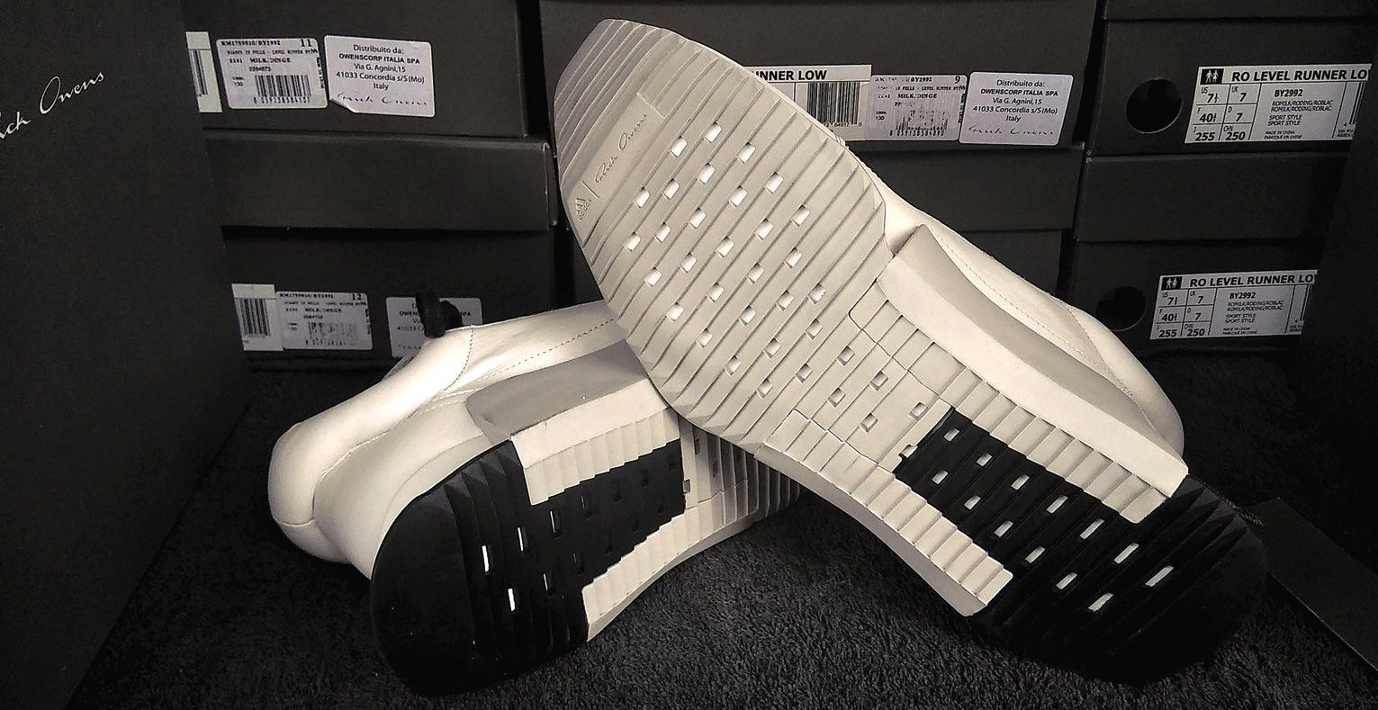 Adidas × Rick Owens RICK OWENS X ADIDAS LEVEL LOW - NEW IN BOX Size US 7.5 / EU 40-41 - 7 Thumbnail