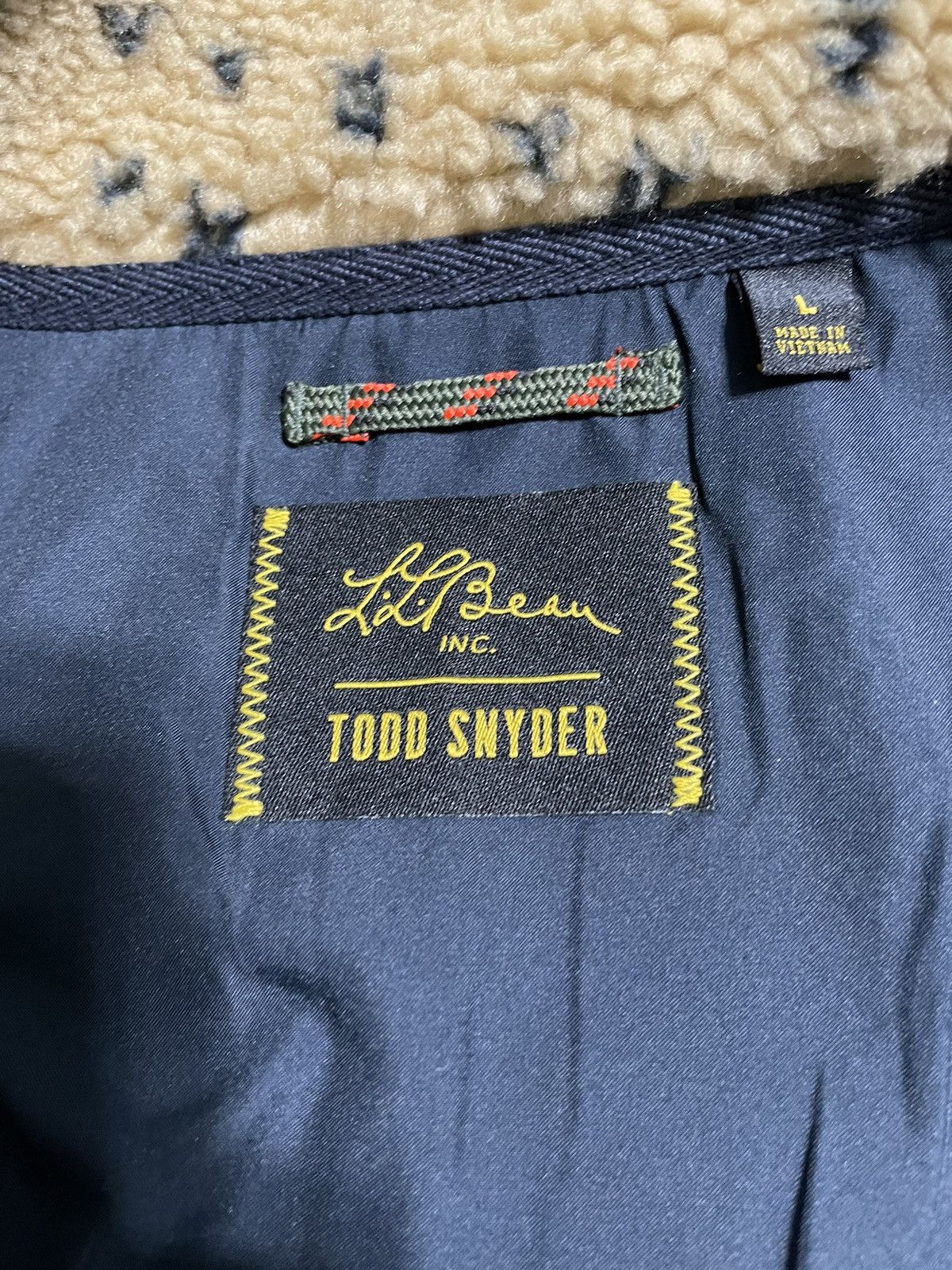 L.L. Bean × Todd Snyder Todd Snyder x LL Bean Sherpa Jacket Size US L / EU 52-54 / 3 - 3 Thumbnail
