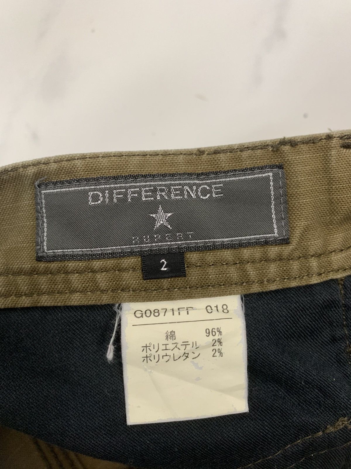 Japanese Brand Japanese Brand Difference Cargo Pants Size US 31 - 7 Thumbnail