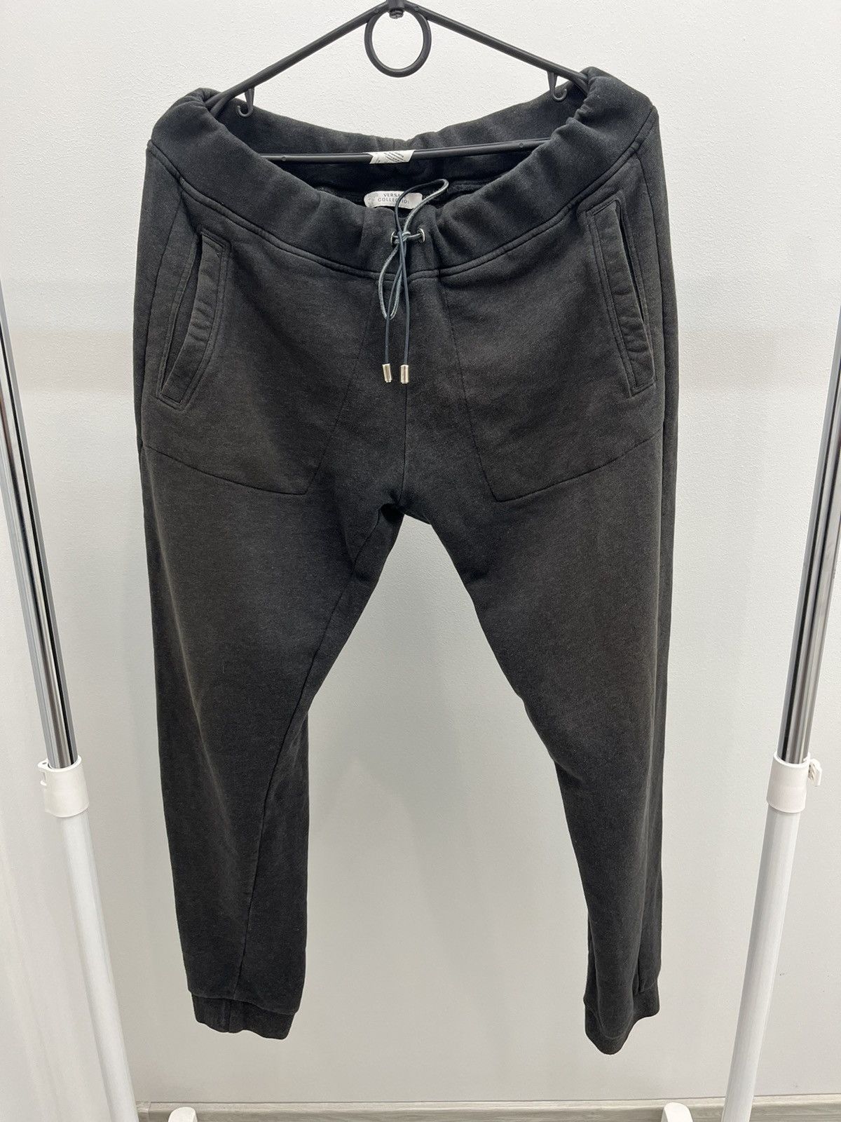 Versace Jeans Couture Versace Collection Grey Medusa Sweatpants Size US 32 / EU 48 - 2 Thumbnail