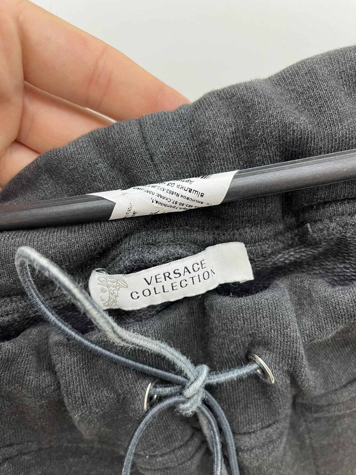 Versace Jeans Couture Versace Collection Grey Medusa Sweatpants Size US 32 / EU 48 - 4 Thumbnail