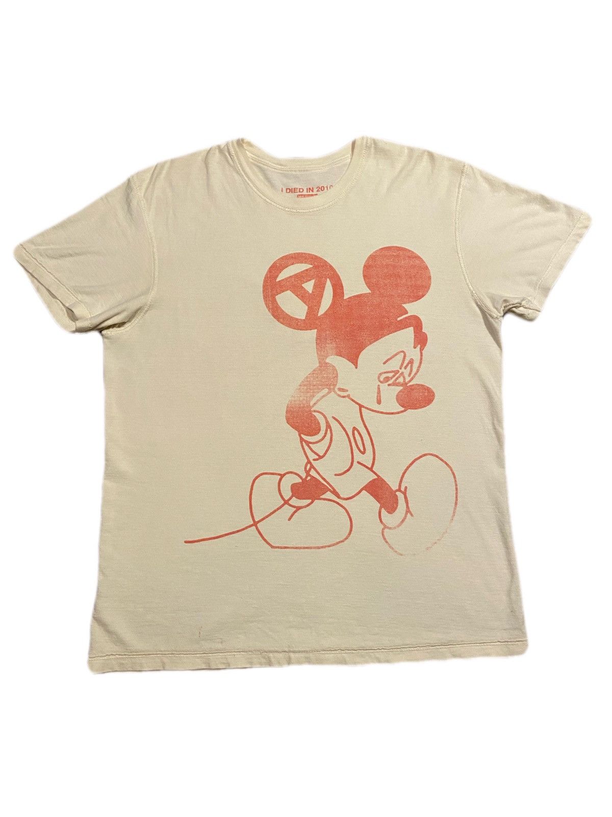 Mickey Mouse ‘Lonesome Mickey Anarchy’ Tee by Mitch Modes Size US M / EU 48-50 / 2 - 1 Thumbnail
