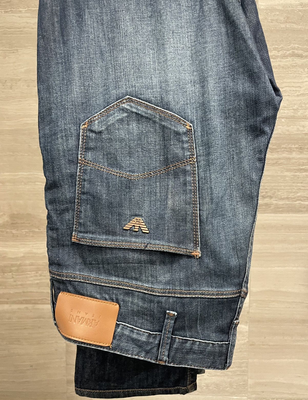 Armani Armani Slim Fit Blue Jeans Size 32/32 Size US 32 / EU 48 - 2 Preview
