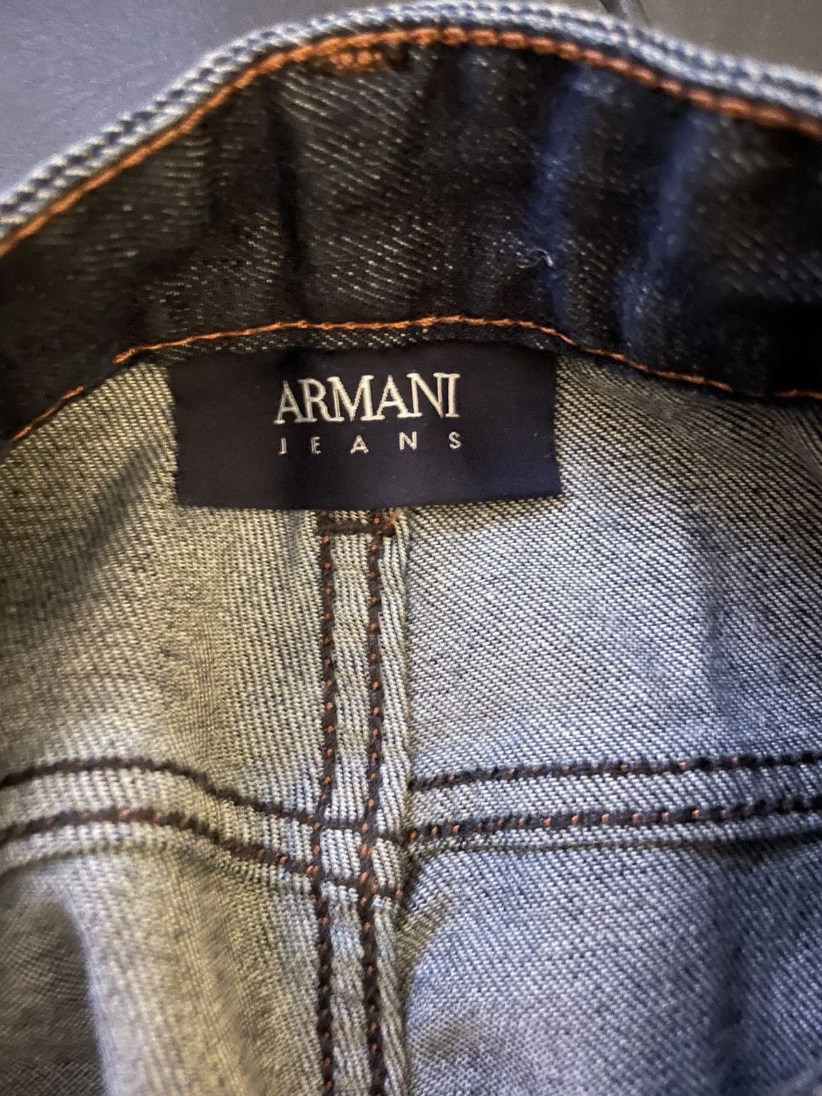 Armani Armani Slim Fit Blue Jeans Size 32/32 Size US 32 / EU 48 - 4 Preview