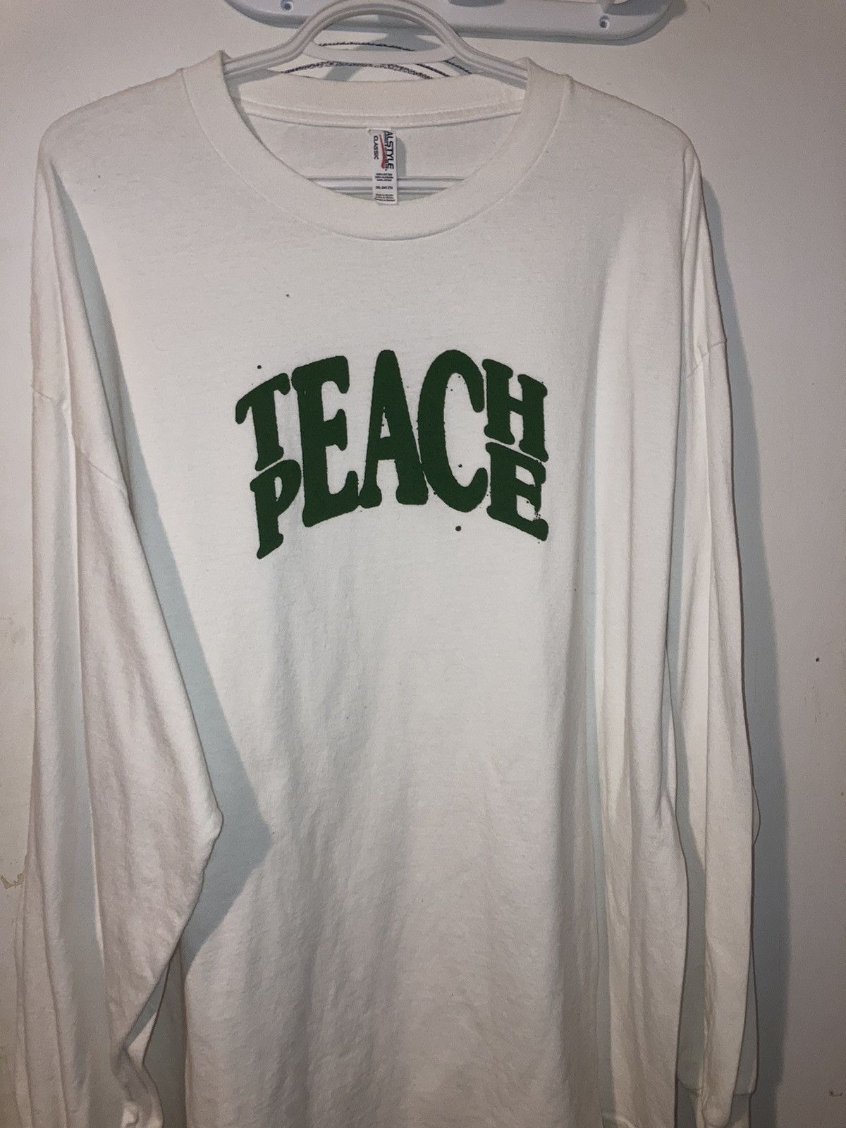 Jjjjound Teach Peace L S | Grailed