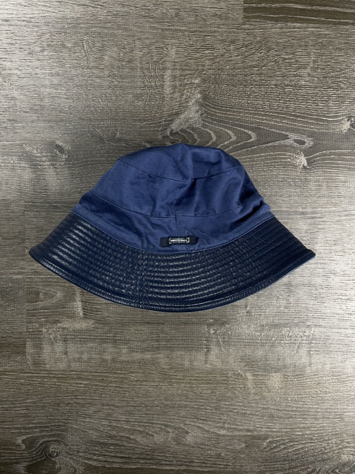 Undercover Blue🫐 Reversible Bucket Hat - A/W '01 "D.A.V.F" Size ONE SIZE - 5 Thumbnail