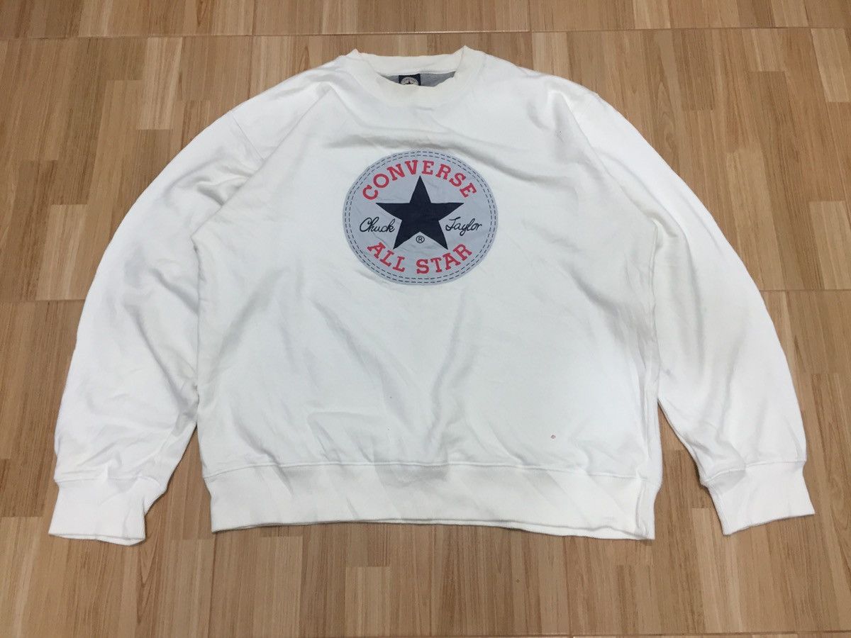 Converse Converse Big Logo Crewneck Sweatshirt Size US L / EU 52-54 / 3 - 1 Thumbnail