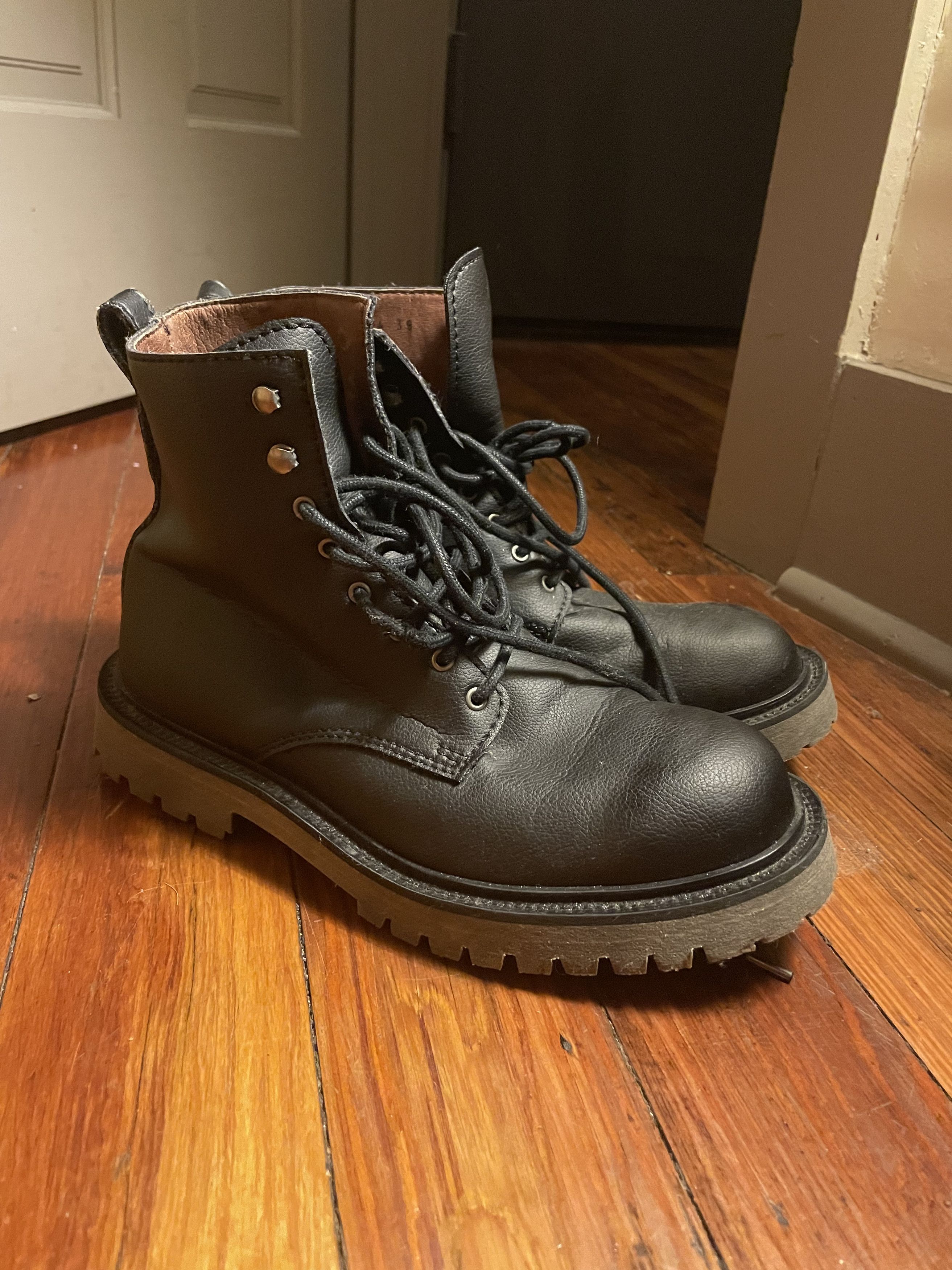 Ground Cover Ground Cover Cactus Leather Work Boots | Grailed