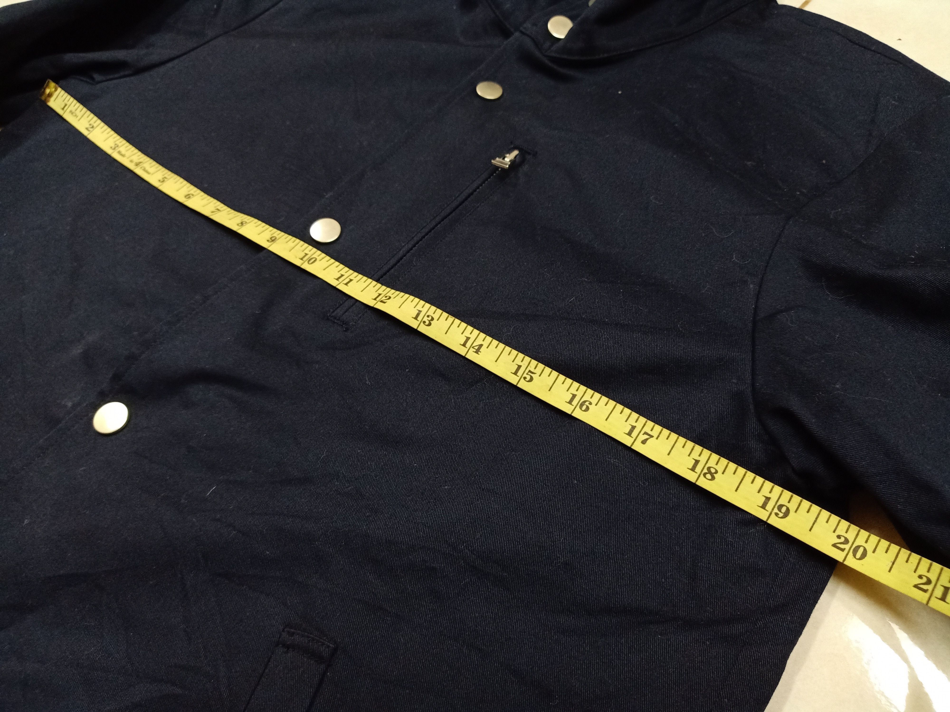 SHIPS SHIPS Ventile Gear Navy Color Snap Button Jackets Size US M / EU 48-50 / 2 - 8 Thumbnail