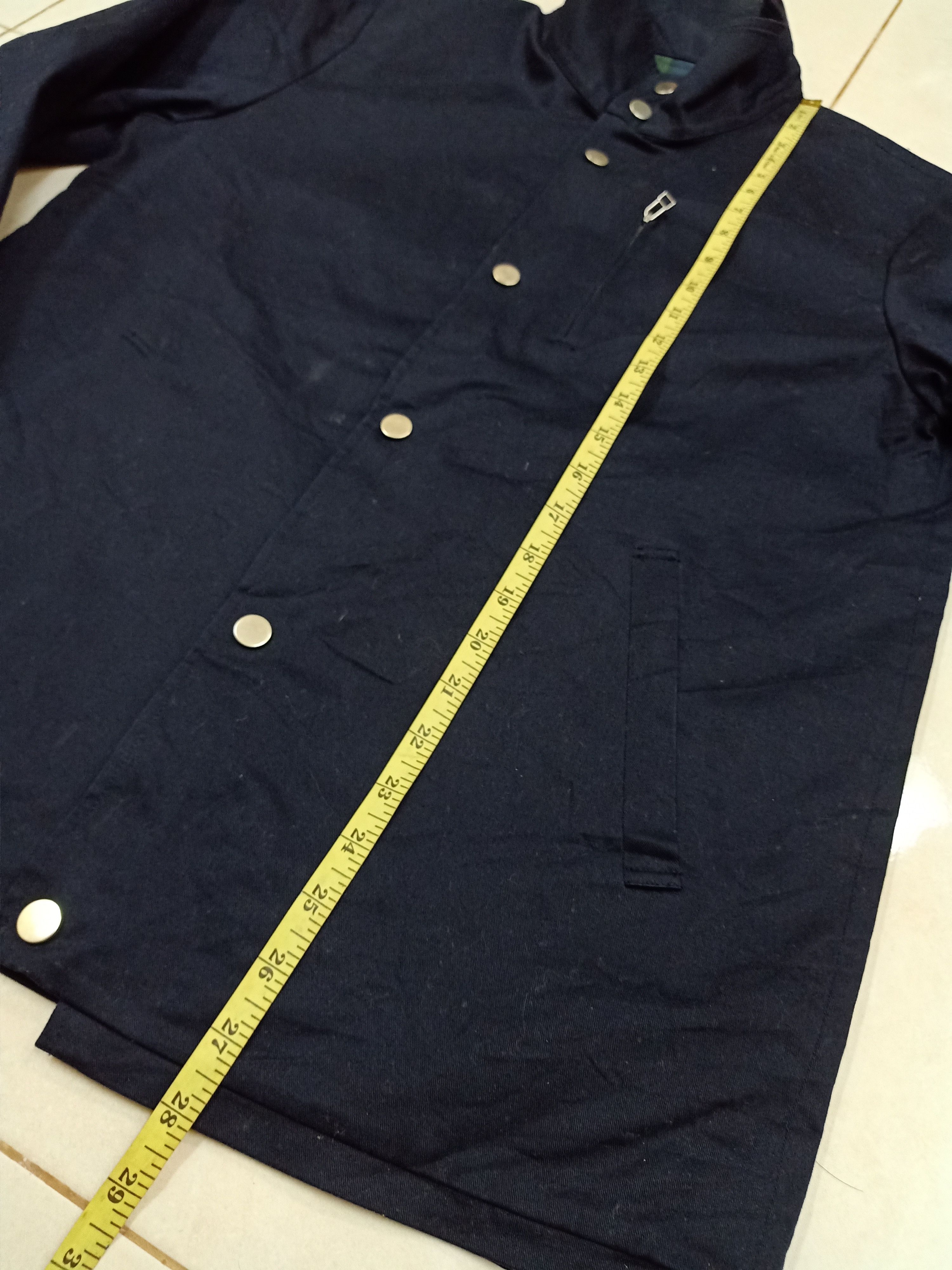 SHIPS SHIPS Ventile Gear Navy Color Snap Button Jackets Size US M / EU 48-50 / 2 - 9 Thumbnail