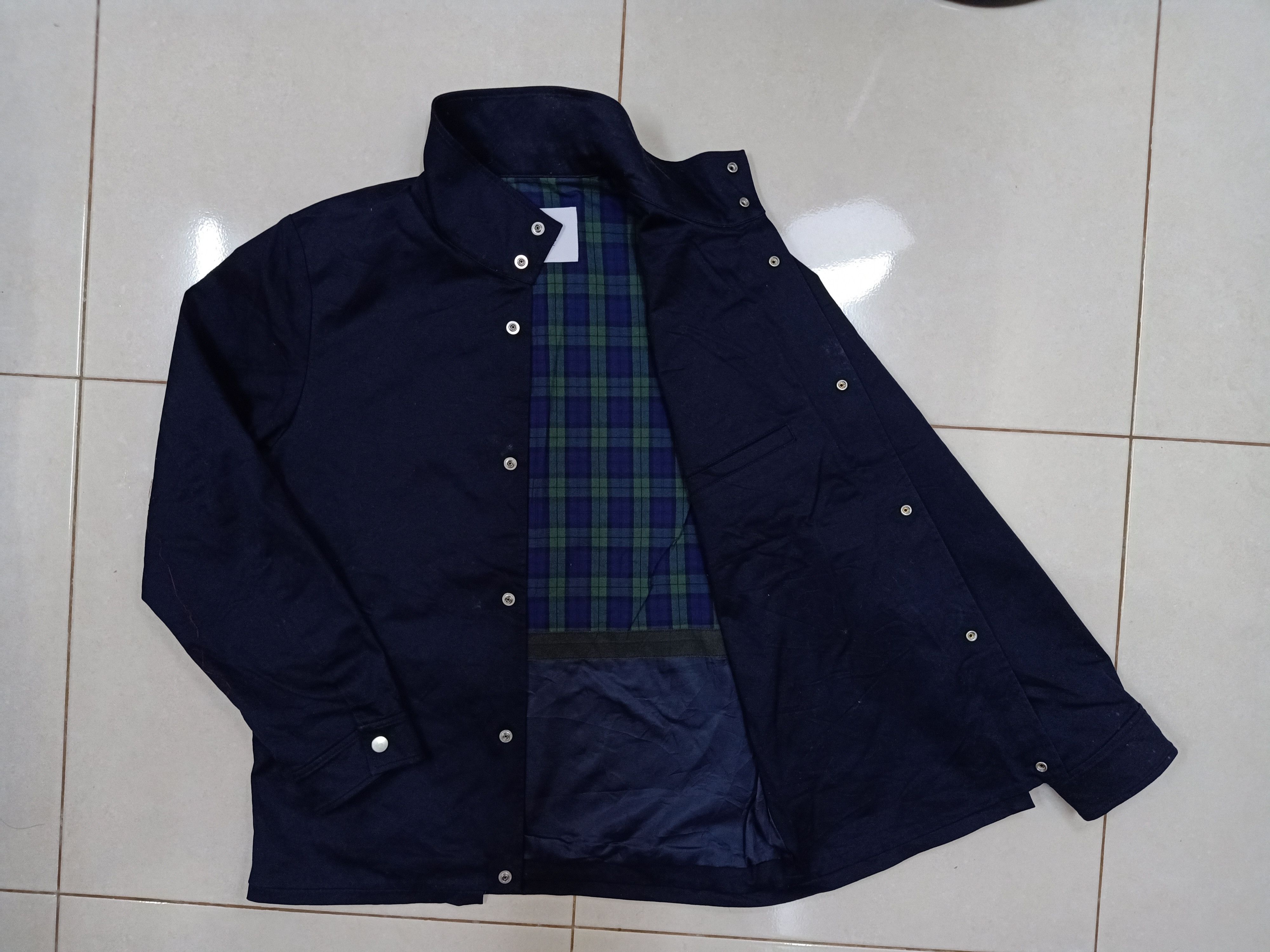 SHIPS SHIPS Ventile Gear Navy Color Snap Button Jackets Size US M / EU 48-50 / 2 - 4 Thumbnail