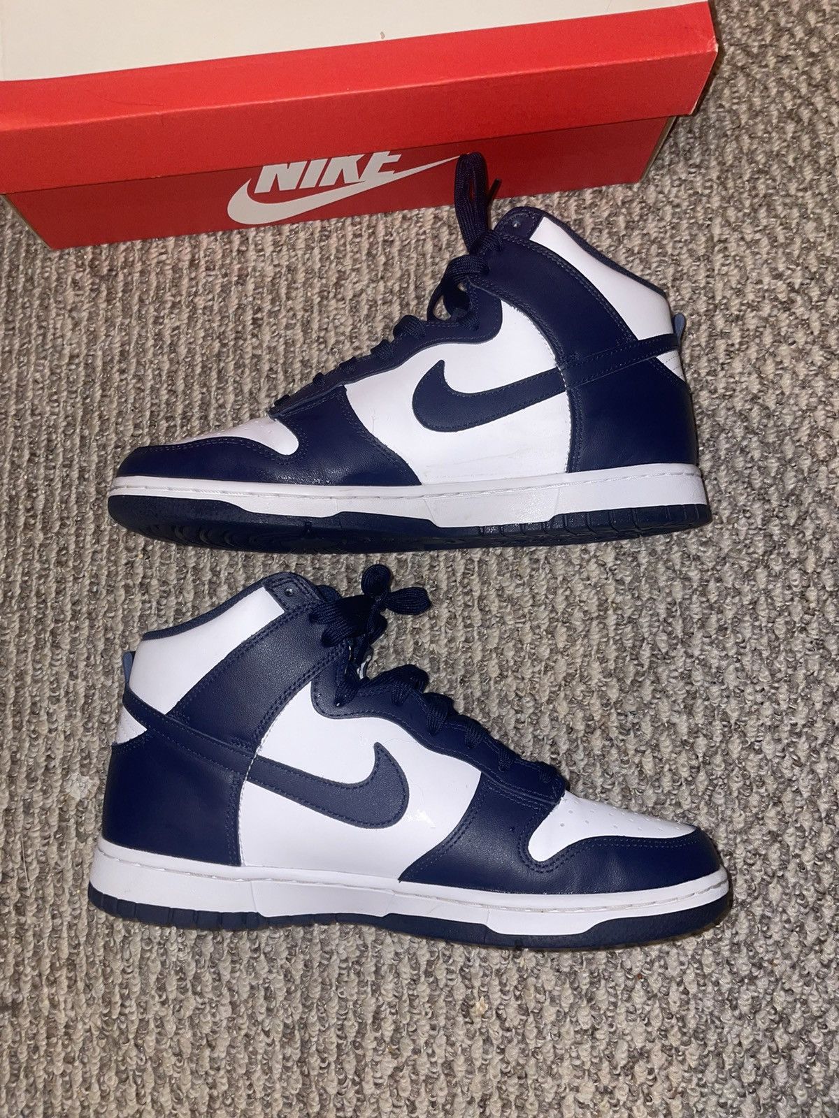dunk high midnight navy 2021
