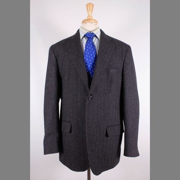 Tasso Elba Tasso Elba 48L Gray Sport Coat Blazer Suit Jacket Y328 | Grailed