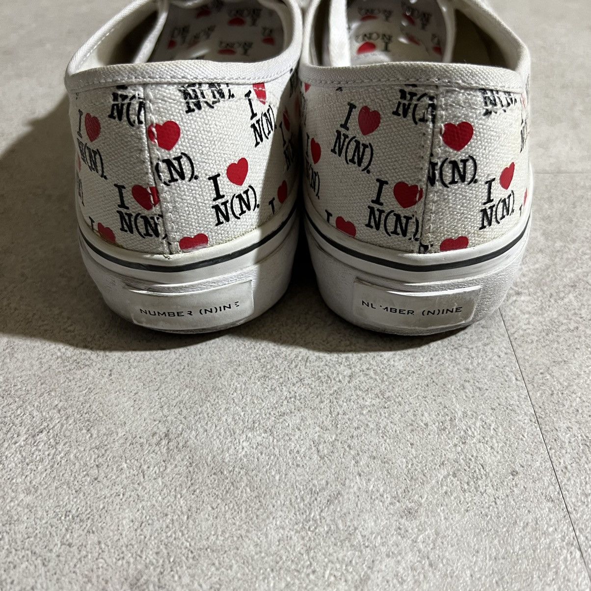 Number (N)ine Number (N)ine Vans 