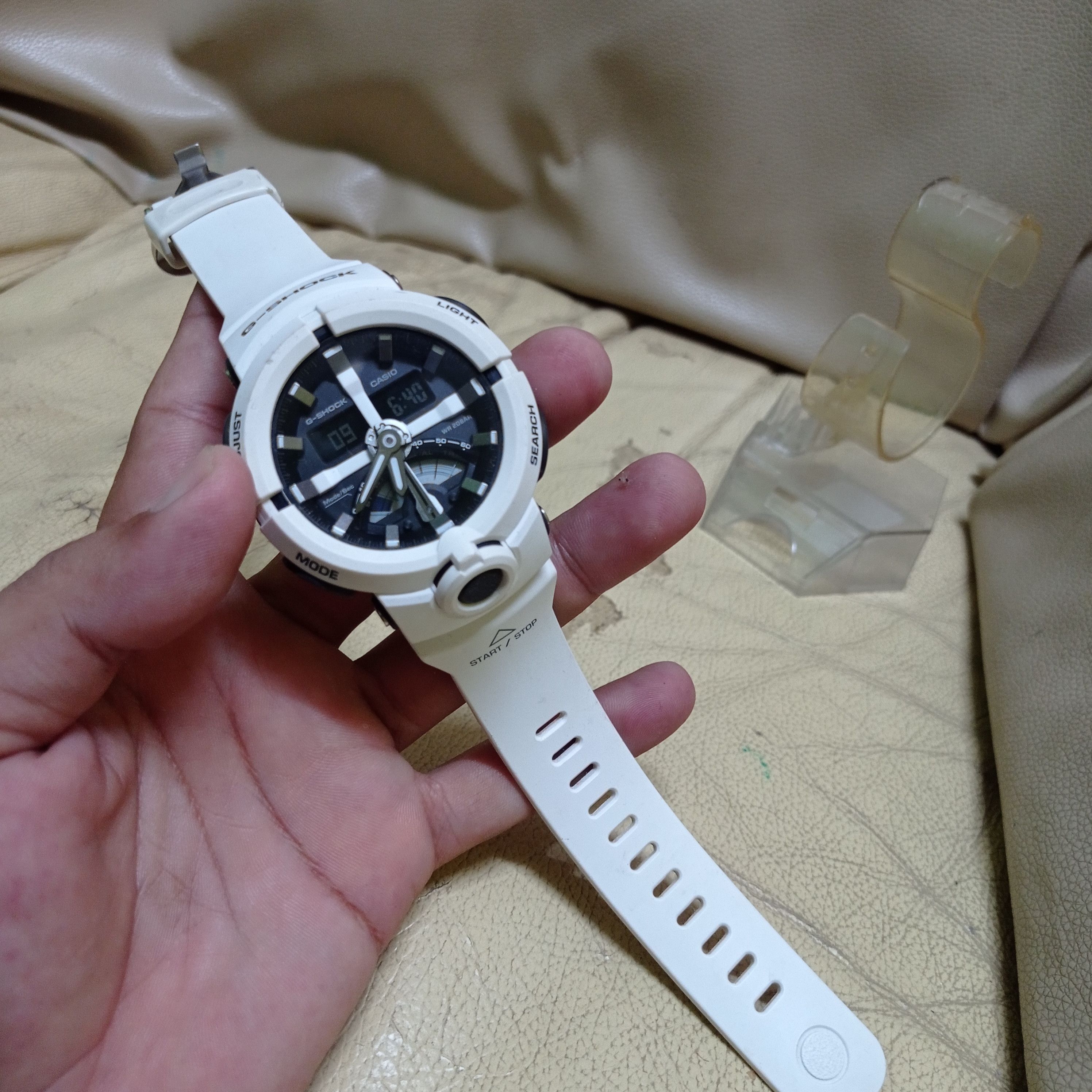 Casio COOL WHITE "G SHOCK GA-500" (JAPAN WATCH) Size ONE SIZE - 7 Thumbnail