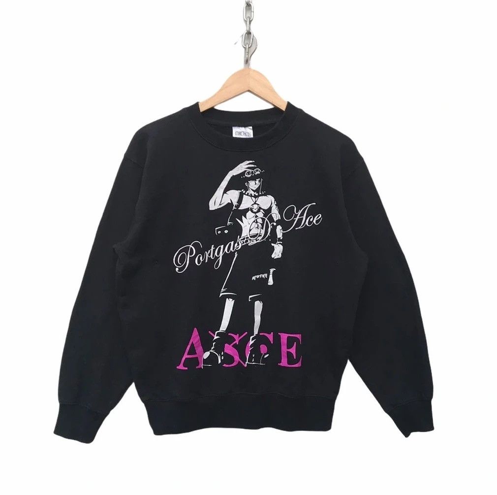 Cartoon Network × One Piece One Piece Japan Cartoon Anime Sweatshirt Size US M / EU 48-50 / 2 - 1 Thumbnail