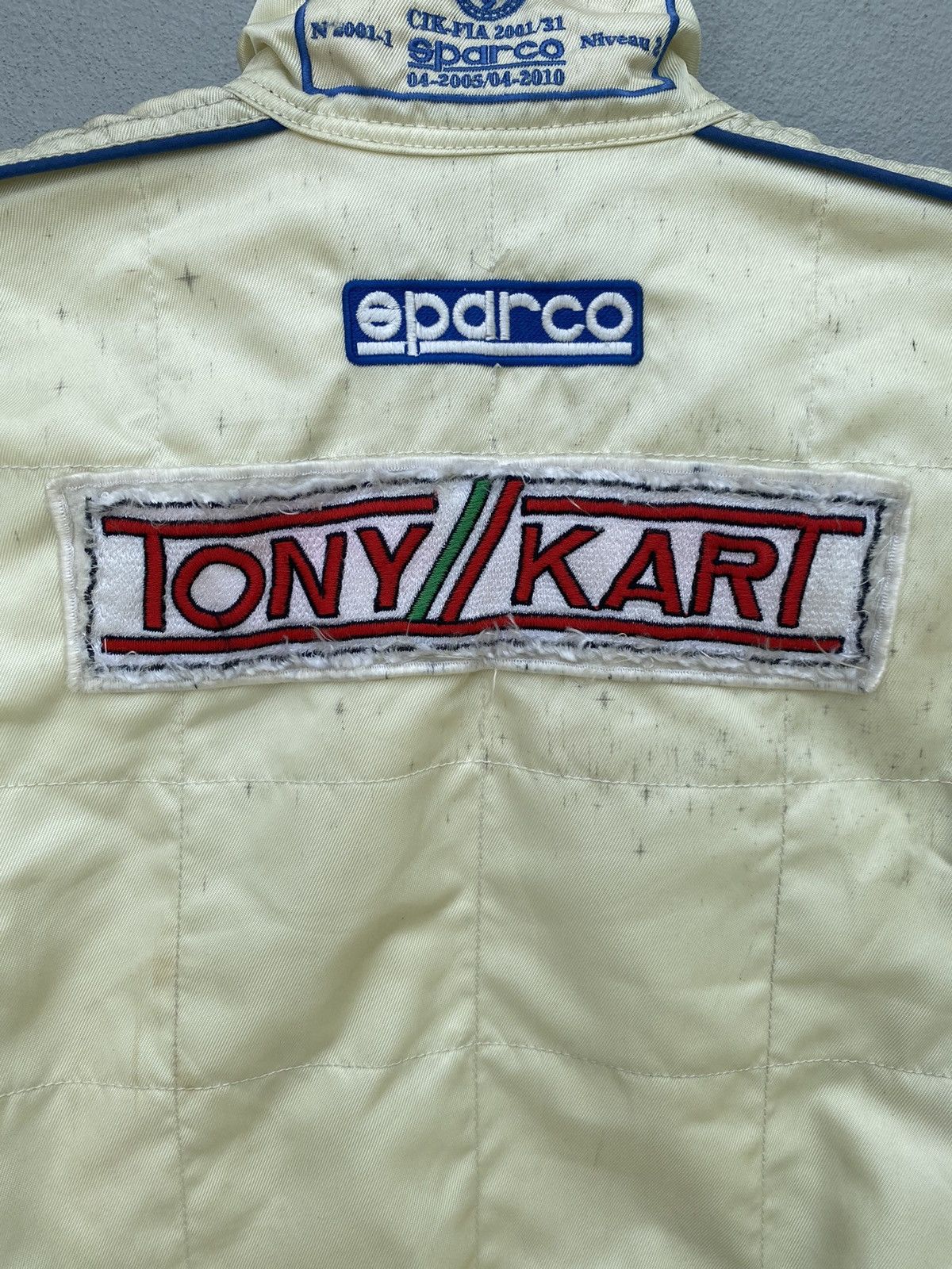 Ferrari SPARCO TONY KART RACING SUIT Size US 32 / EU 48 - 6 Thumbnail
